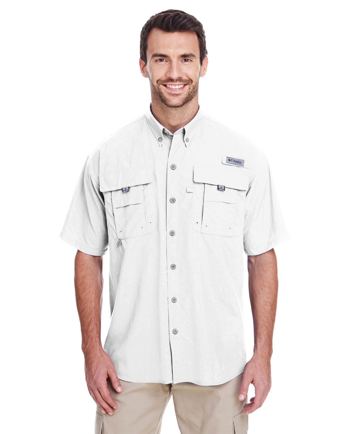 Columbia Men's Bahama™ II Short-Sleeve Shirt WHITE 