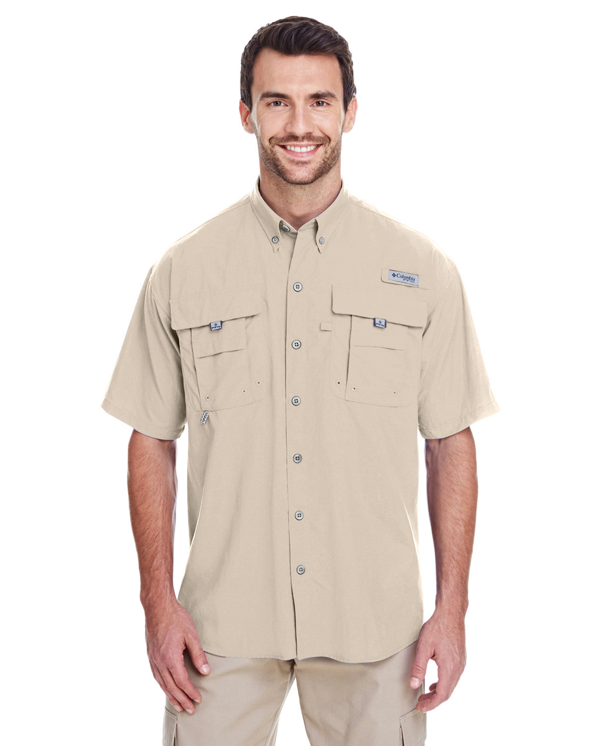 Columbia Men's Bahama™ II Short-Sleeve Shirt fossil 