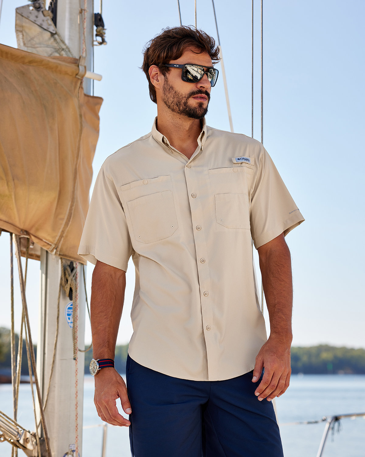 Columbia Men's Tamiami II Short Sleeve Fishing Shirt (Windsor,XXL) :  : Clothing, Shoes & Accessories
