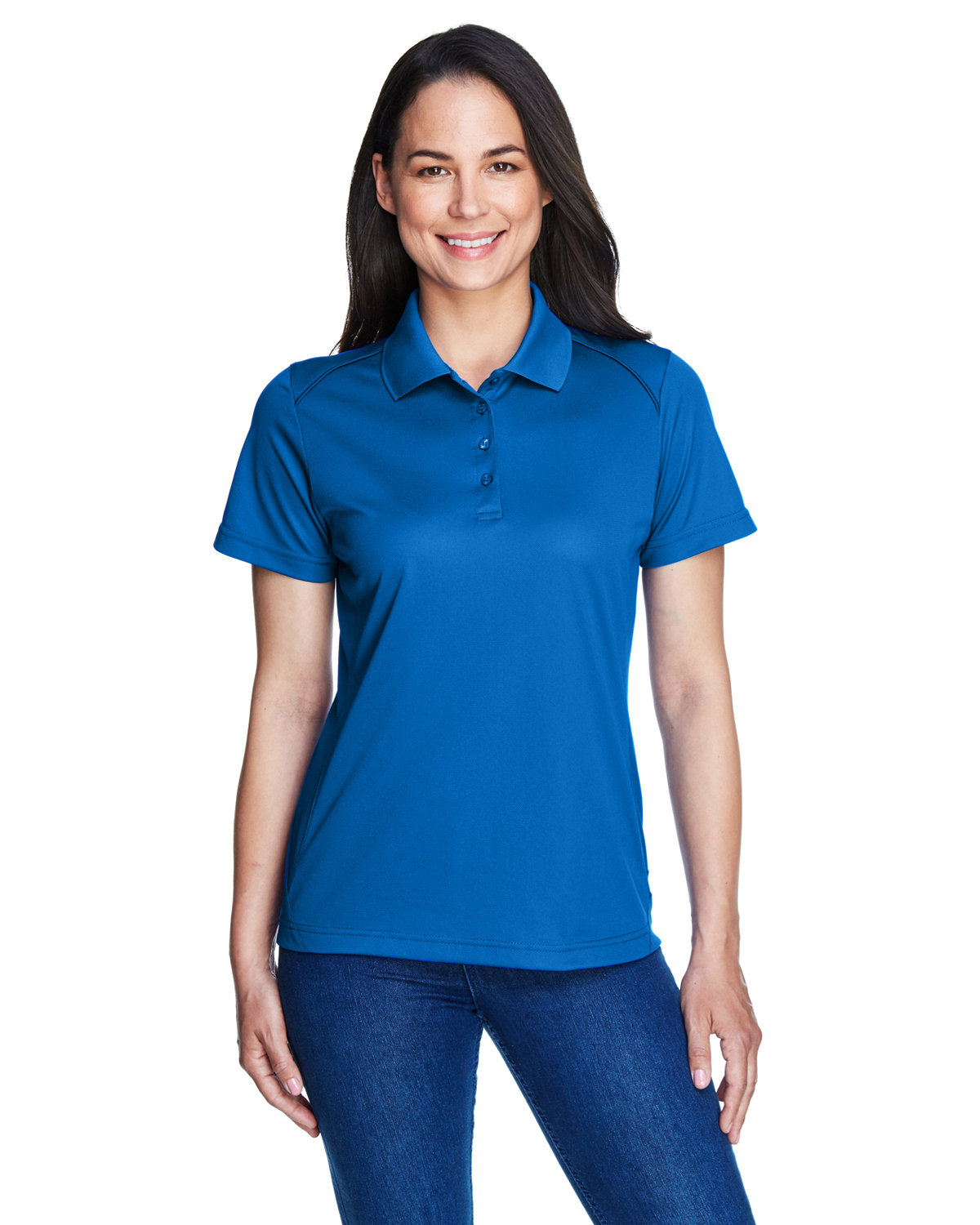 Extreme Ladies' Eperformance™ Shield Snag Protection Short-Sleeve Polo TRUE ROYAL 