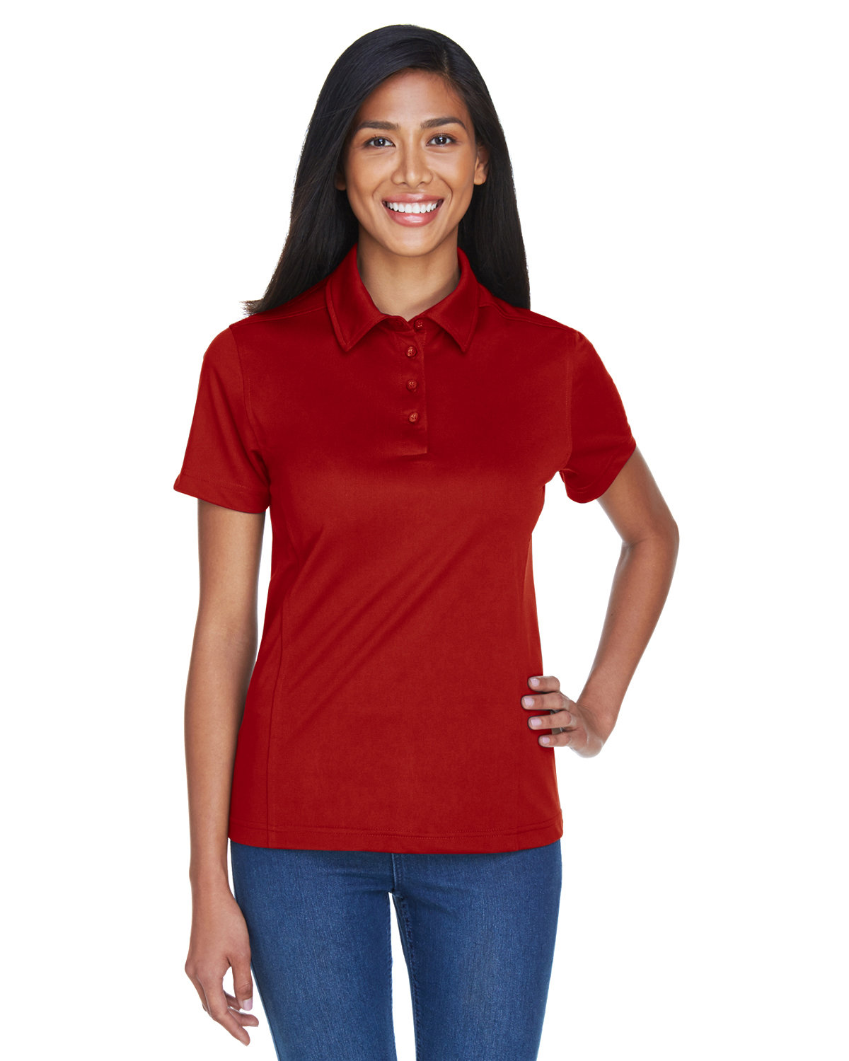 Extreme Ladies' Eperformance™ Shift Snag Protection Plus Polo CLASSIC RED 