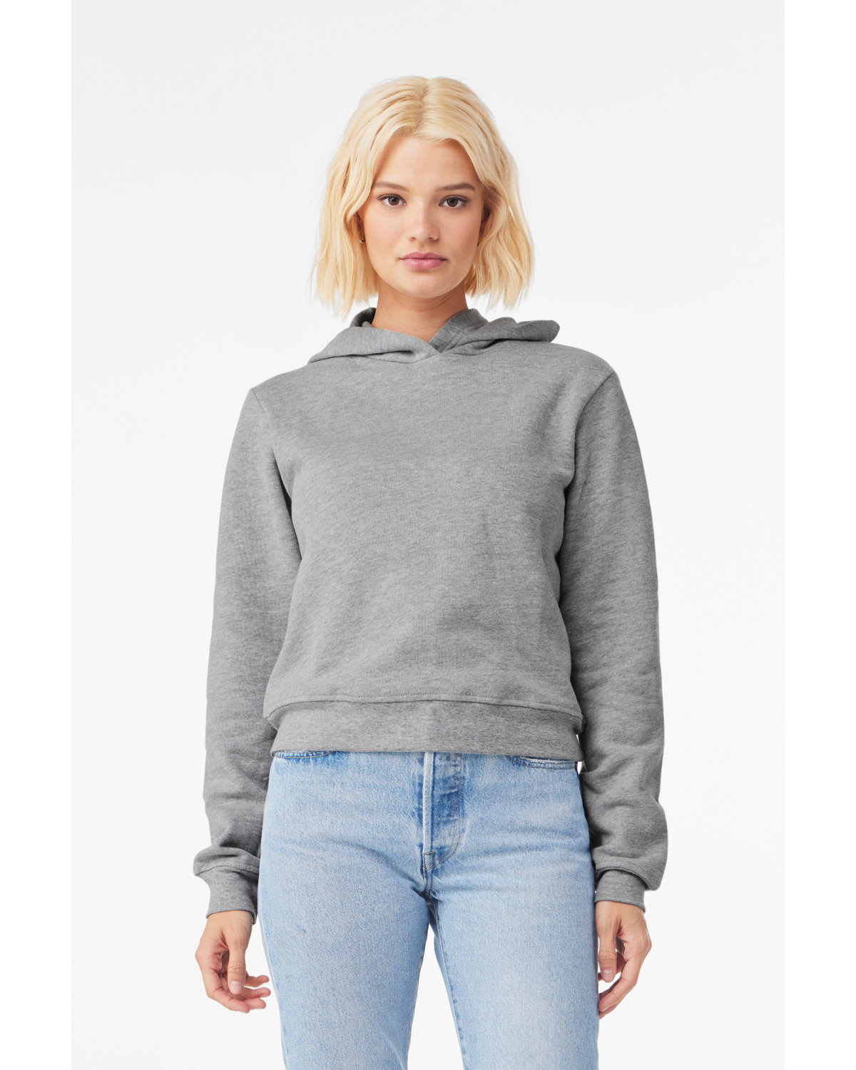 Bella + Canvas Ladies' Classic Pullover Hooded Sweatshirt | alphabroder