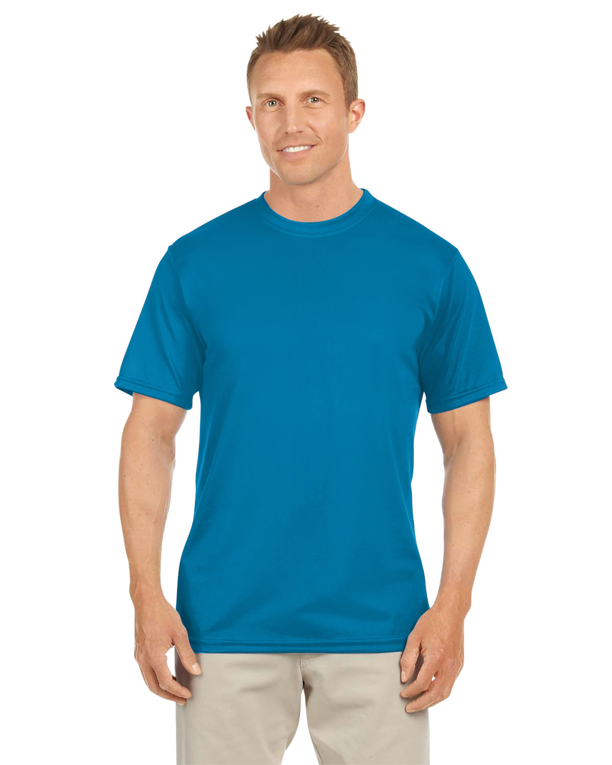 Augusta Sportswear Adult NexGen Wicking T-Shirt POWER BLUE 