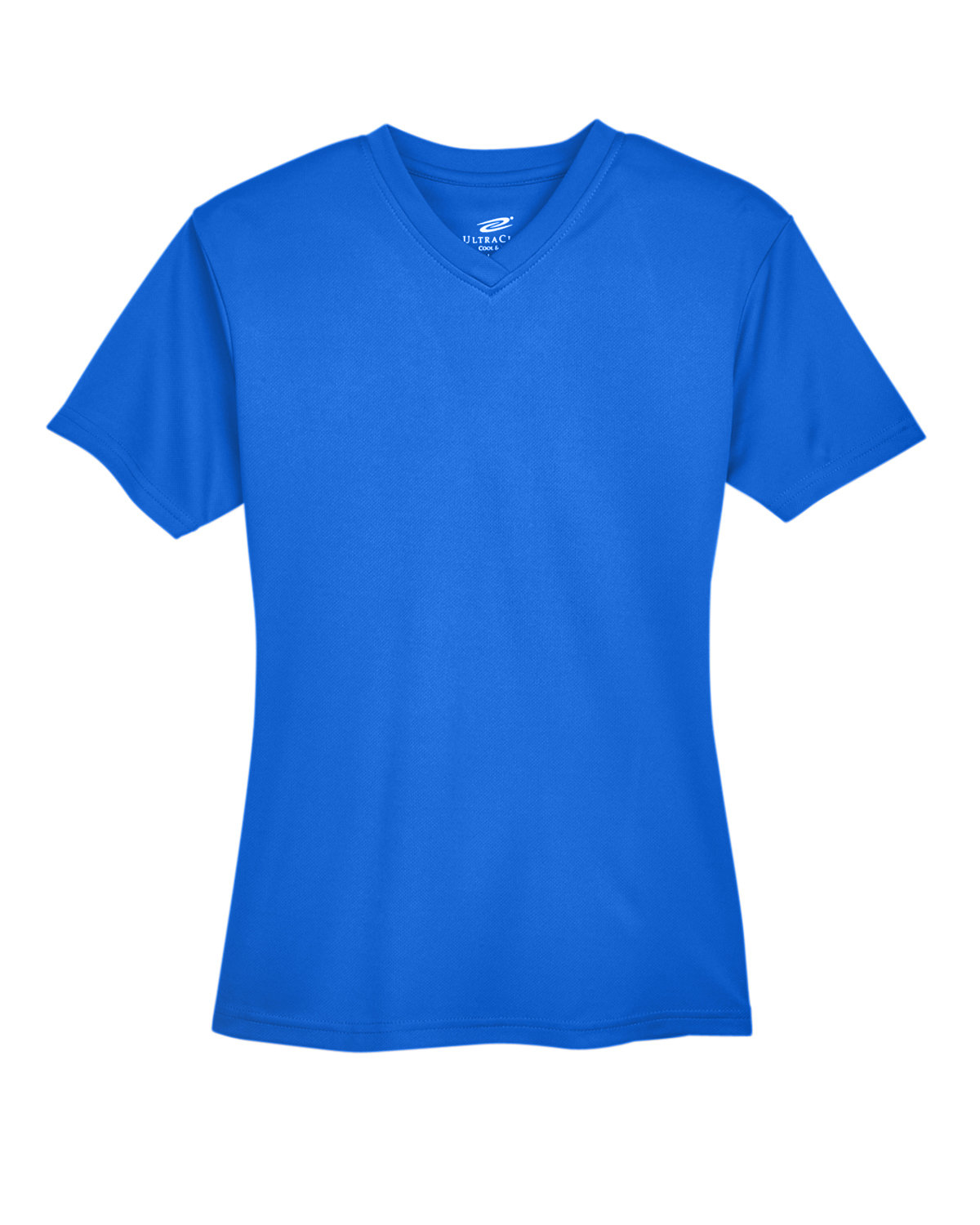 UltraClub Ladies' Cool & Dry Sport V-Neck T-Shirt | alphabroder