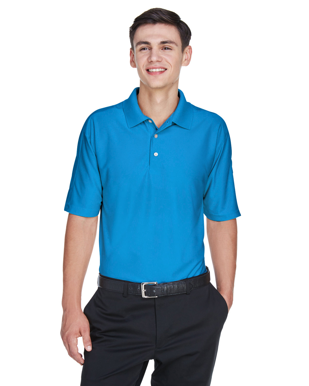 UltraClub Men's Cool & Dry Elite Performance Polo | alphabroder