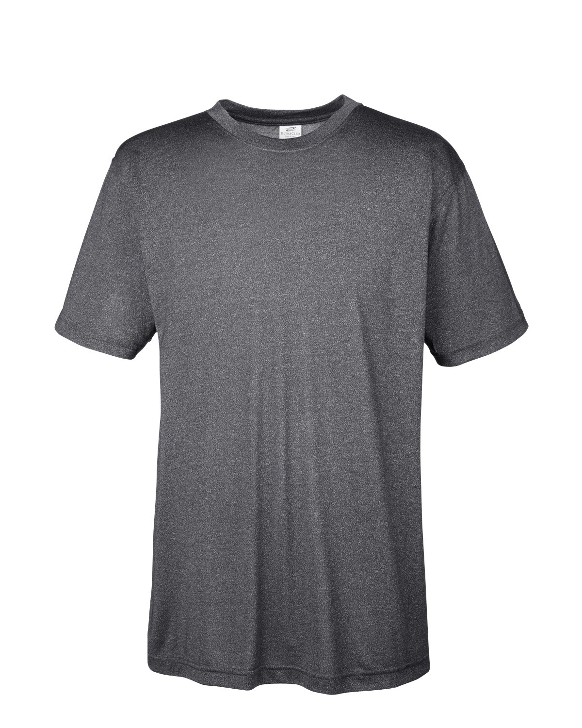 UltraClub Men's Cool & Dry Heathered Performance T-Shirt | alphabroder