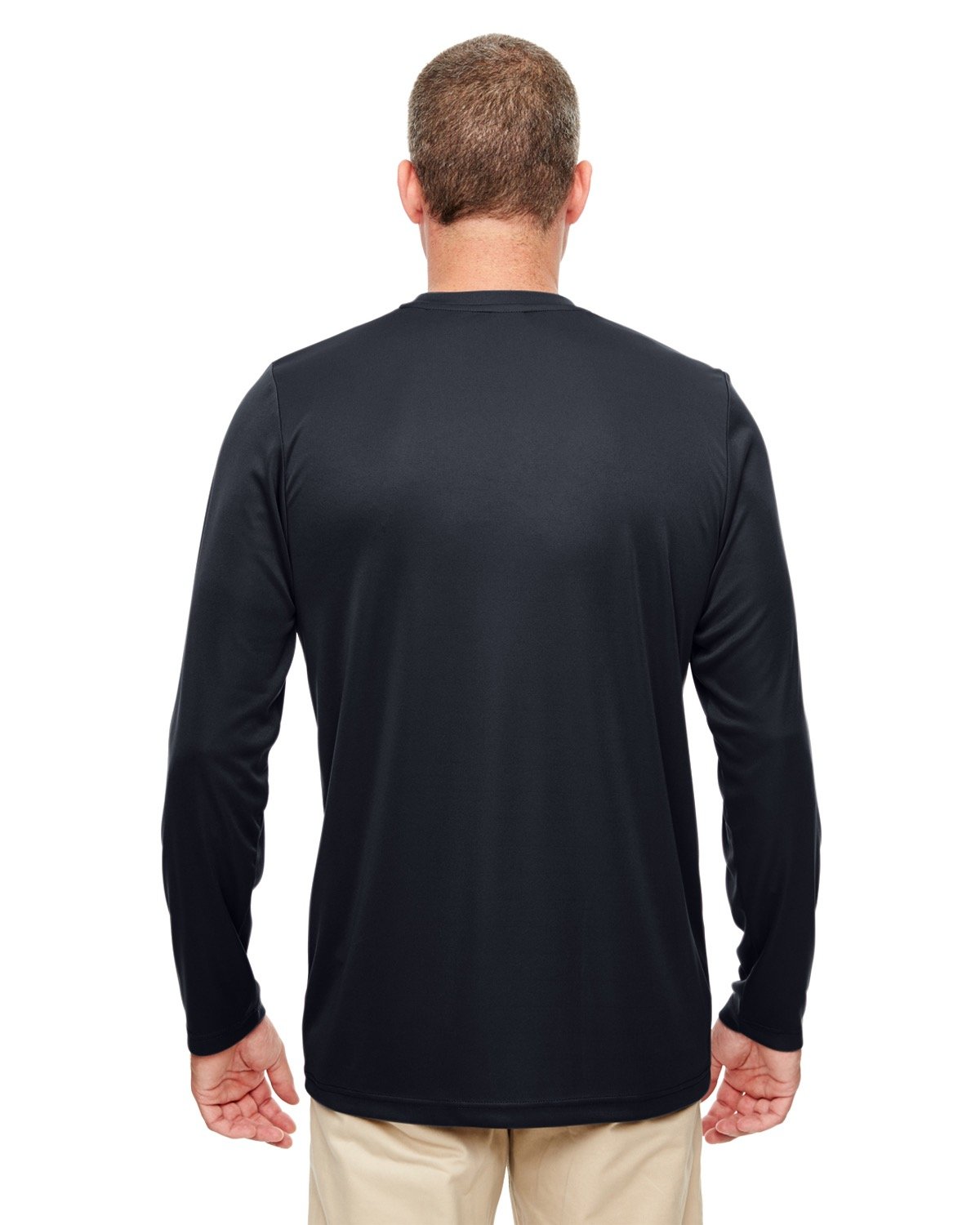 UltraClub Men's Cool & Dry Performance Long-Sleeve T-Shirt 8622 S-4XL