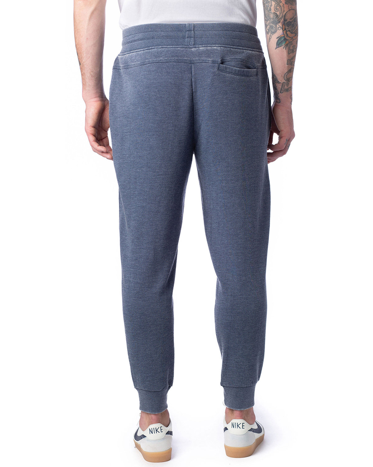 Alternative Men's Campus Mineral Wash French Terry Jogger | alphabroder