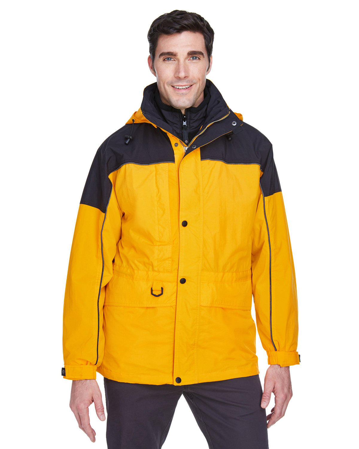 North End Adult 3-in-1 Two-Tone Parka SUN RAY 