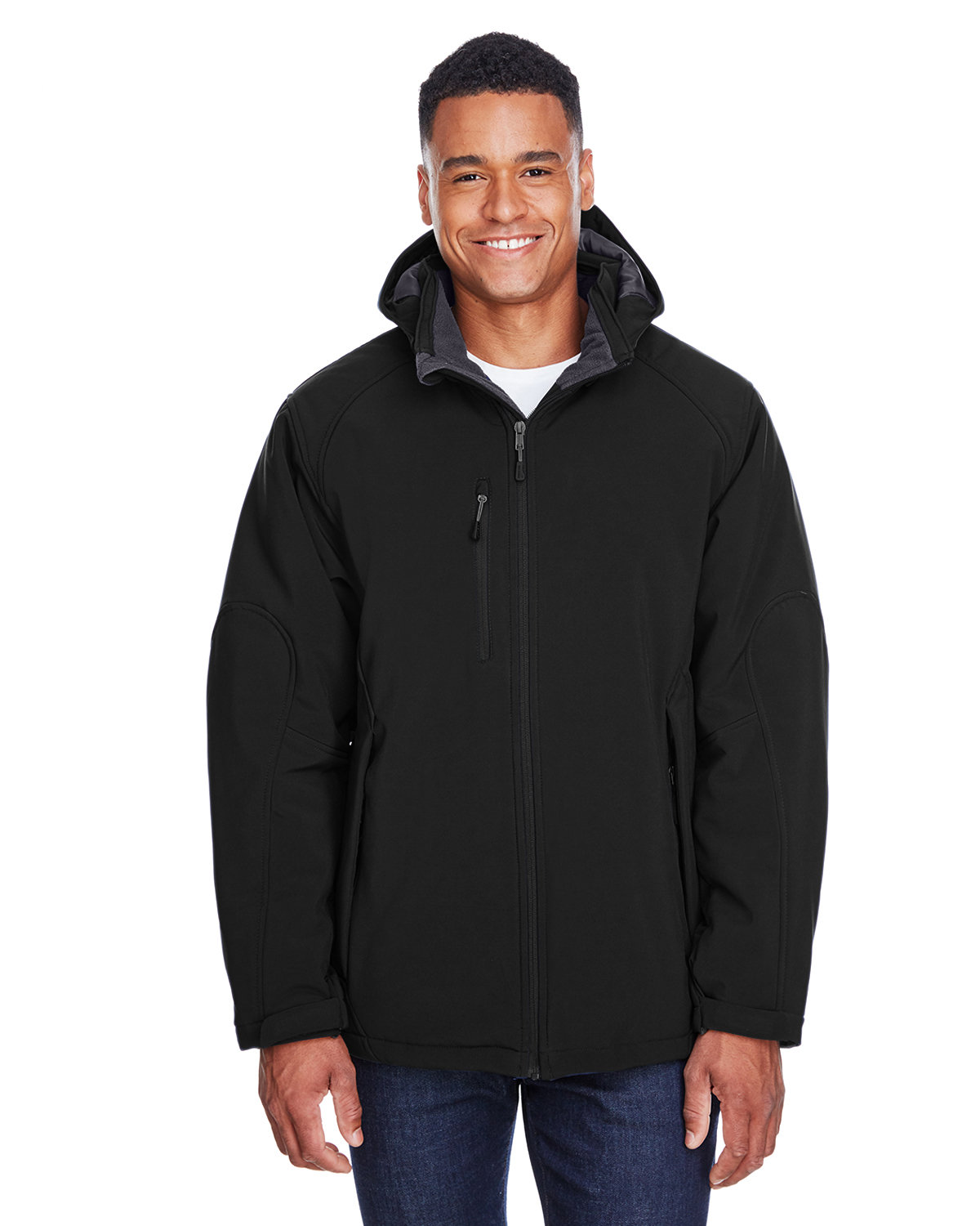 North End Men's Glacier Insulated Three-Layer Fleece Bonded Soft