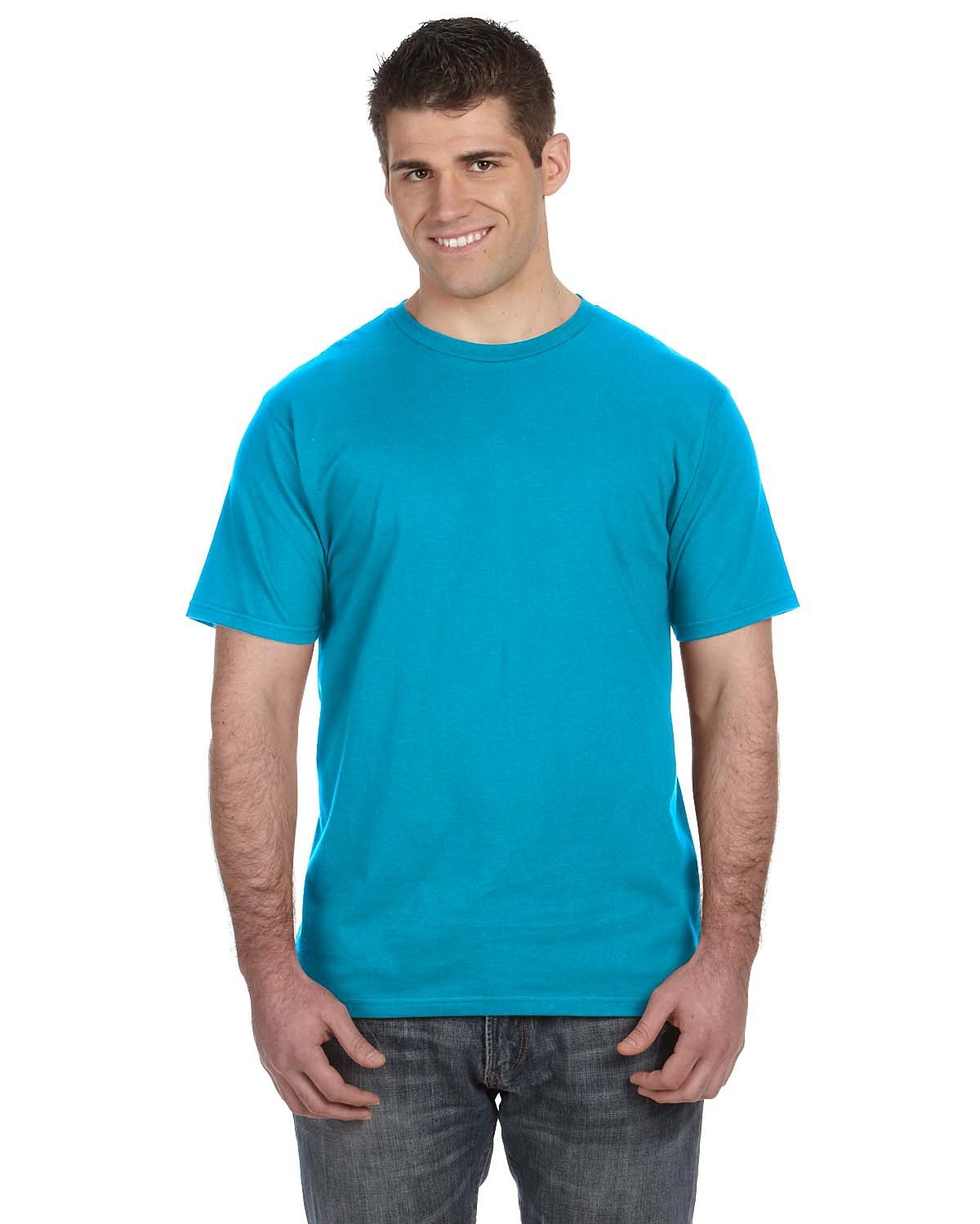 Gildan Adult Softstyle  T-Shirt CARIBBEAN BLUE 