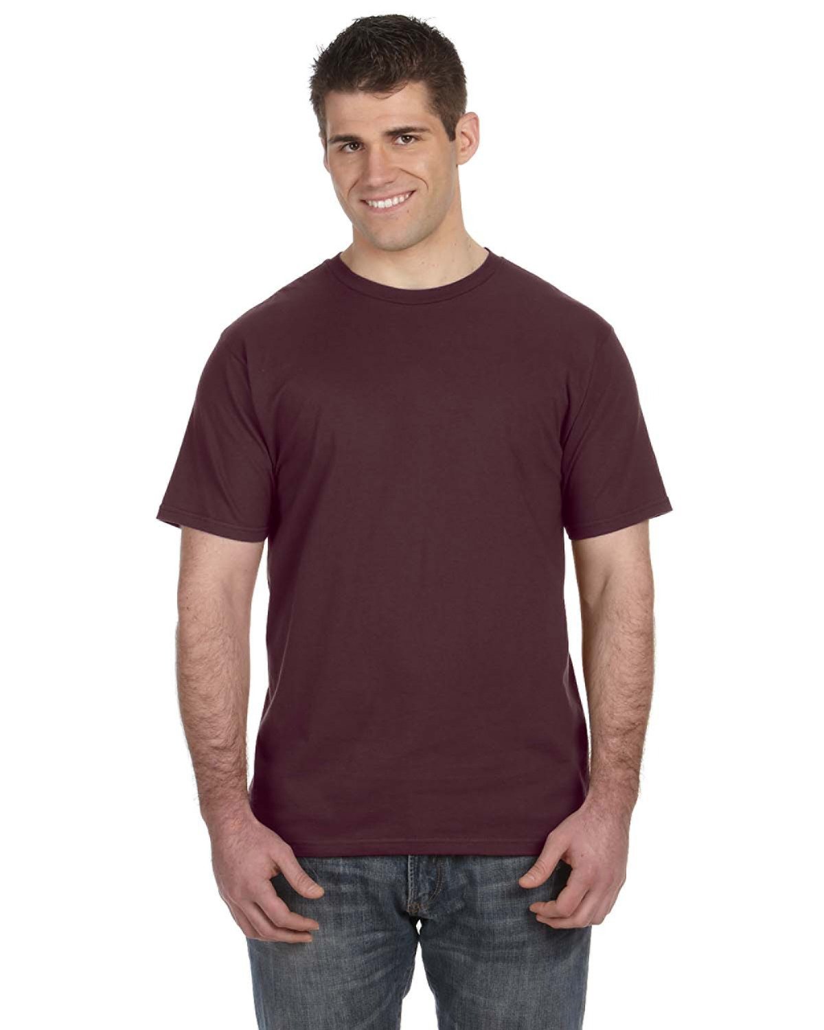 Gildan Lightweight T-Shirt MAROON 