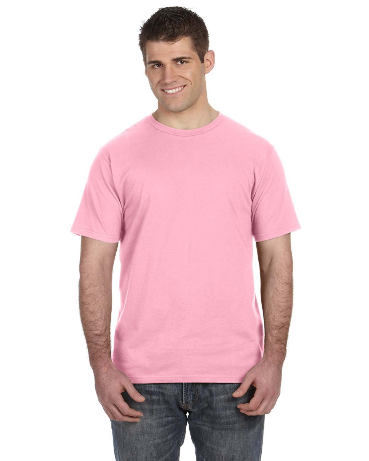 Gildan Adult Softstyle  T-Shirt CHARITY PINK 