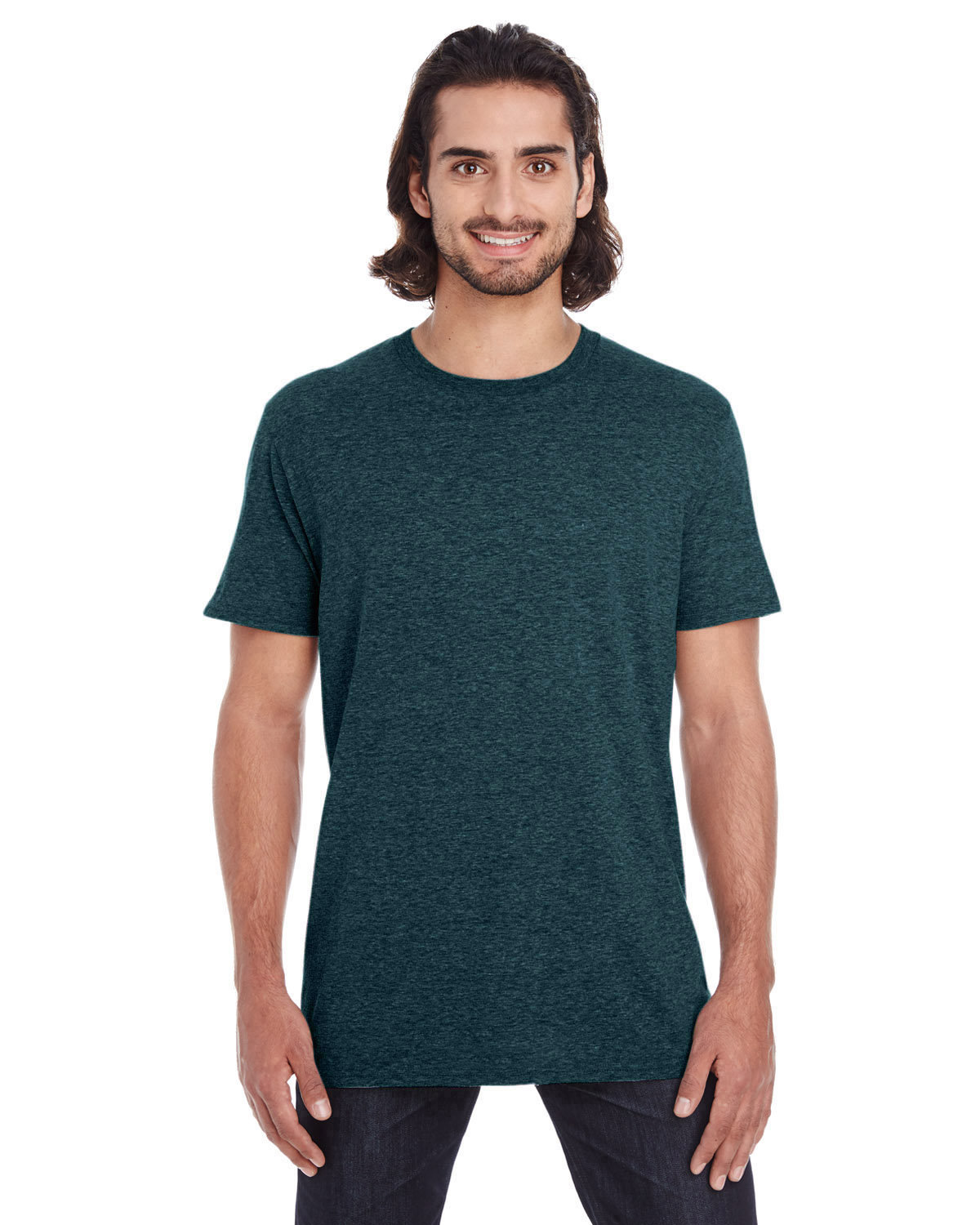 Gildan Adult Softstyle  T-Shirt HTH DARK GREEN 
