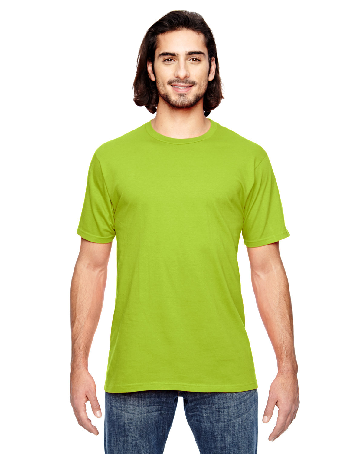 Gildan Lightweight T-Shirt NEON GREEN 