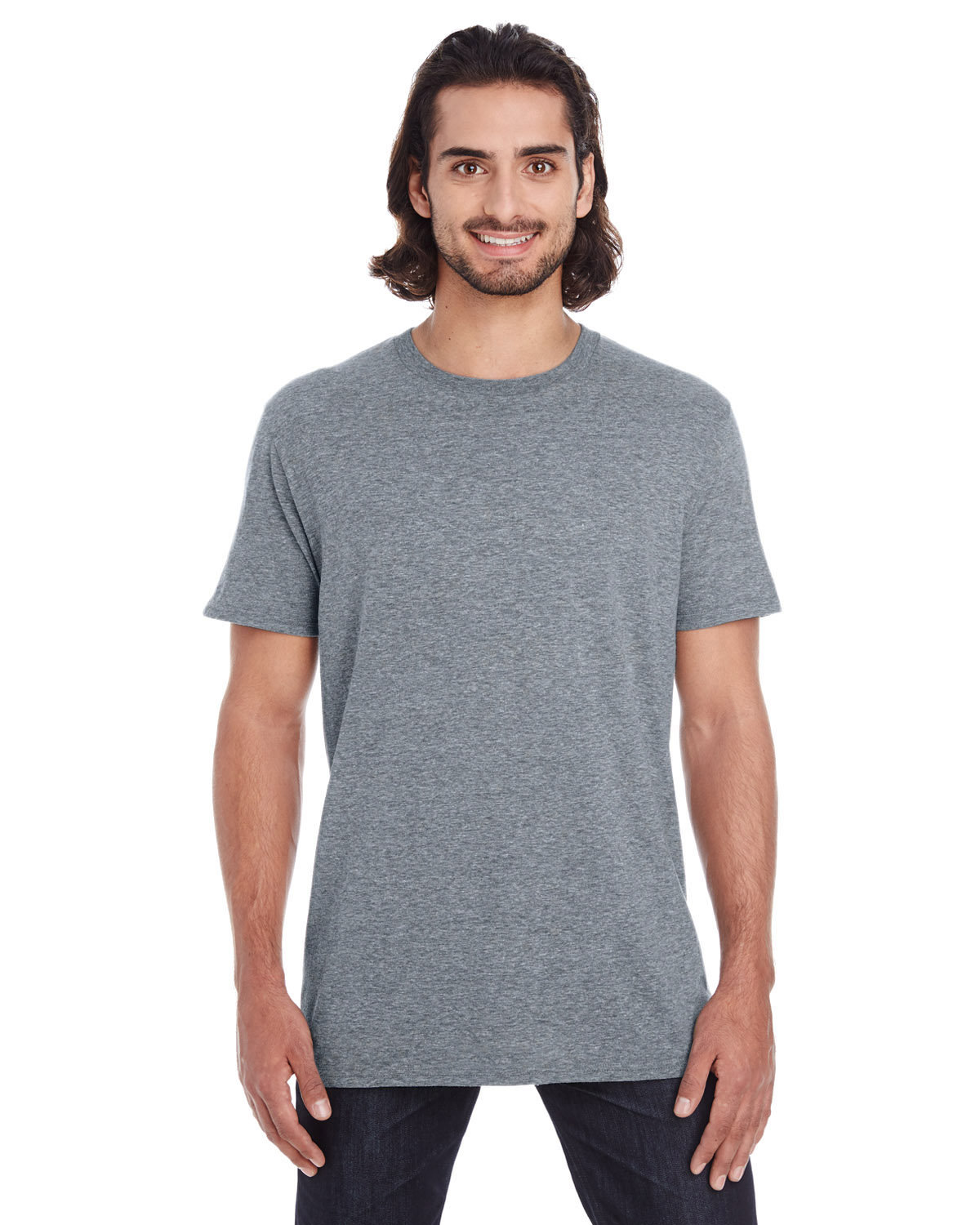 Gildan Lightweight T-Shirt GRAPHITE HEATHER 