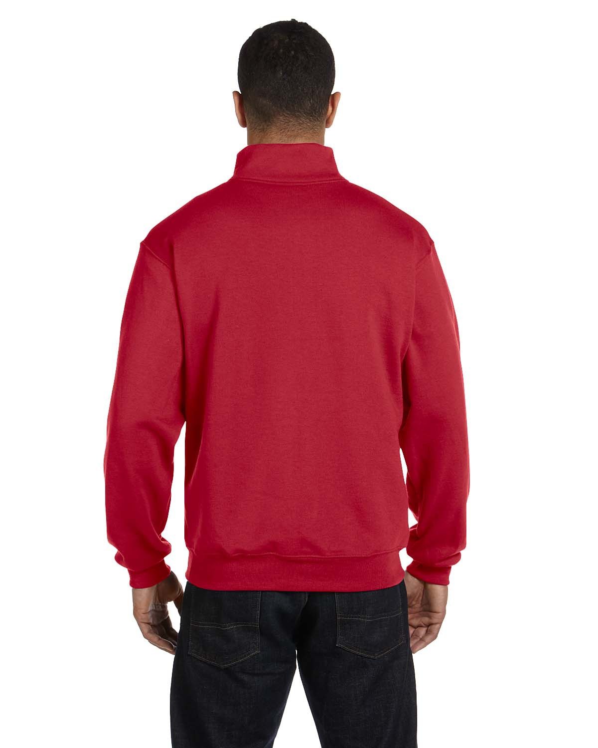 Jerzees Adult NuBlend® Quarter-Zip Cadet Collar Sweatshirt | US Generic ...