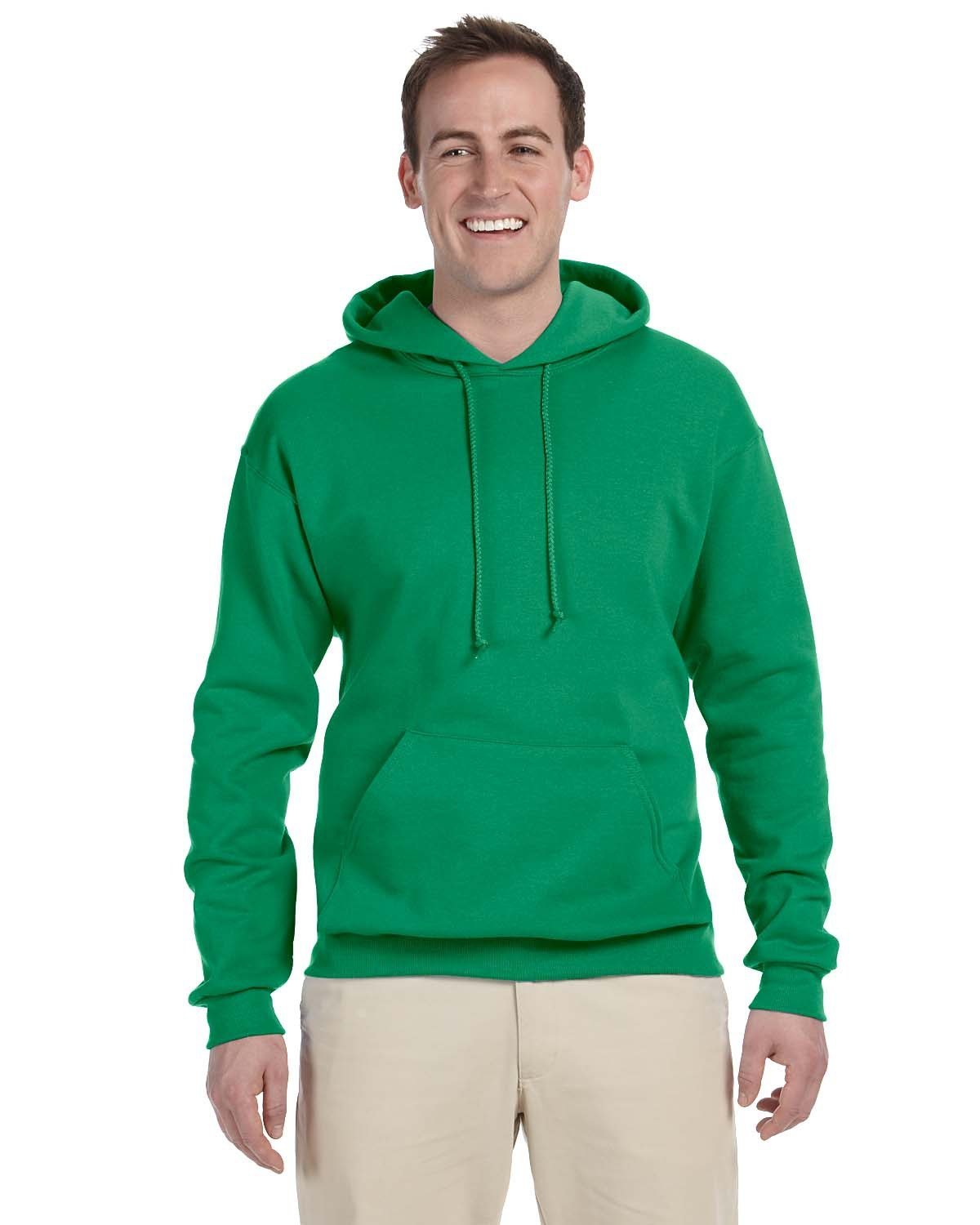 Jerzees Adult NuBlend® Fleece Pullover Hooded Sweatshirt KELLY 