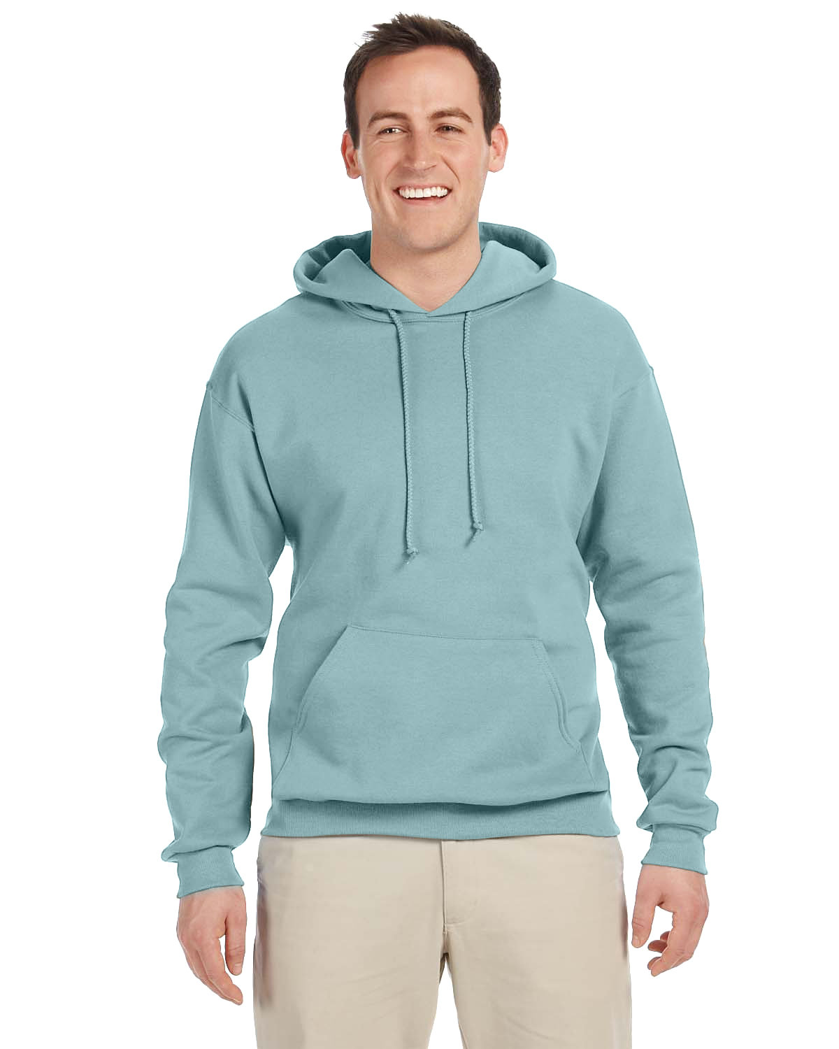 Jerzees Adult NuBlend® Fleece Pullover Hooded Sweatshirt SAGE 