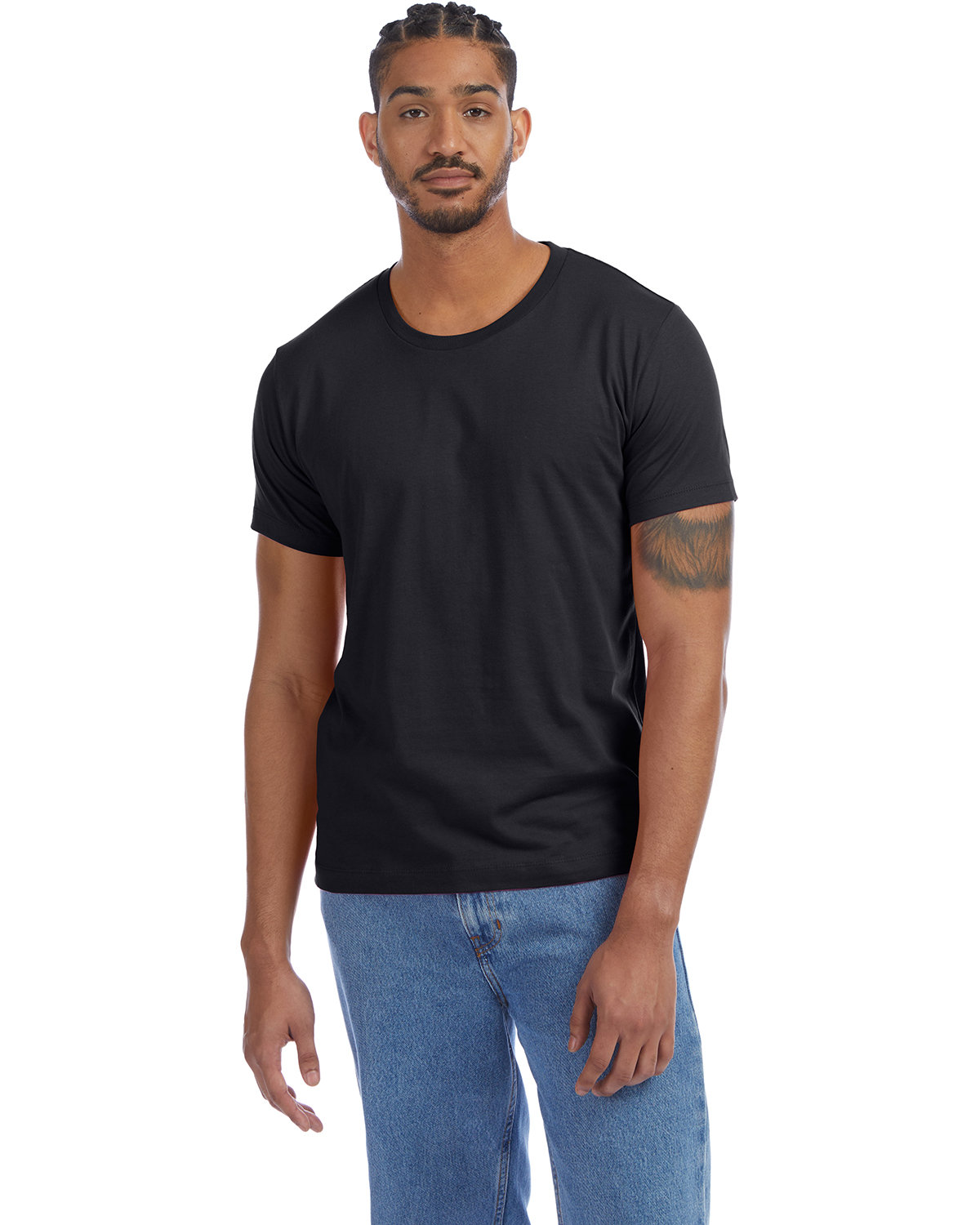 Alternative Unisex Go-To T-Shirt BLACK 