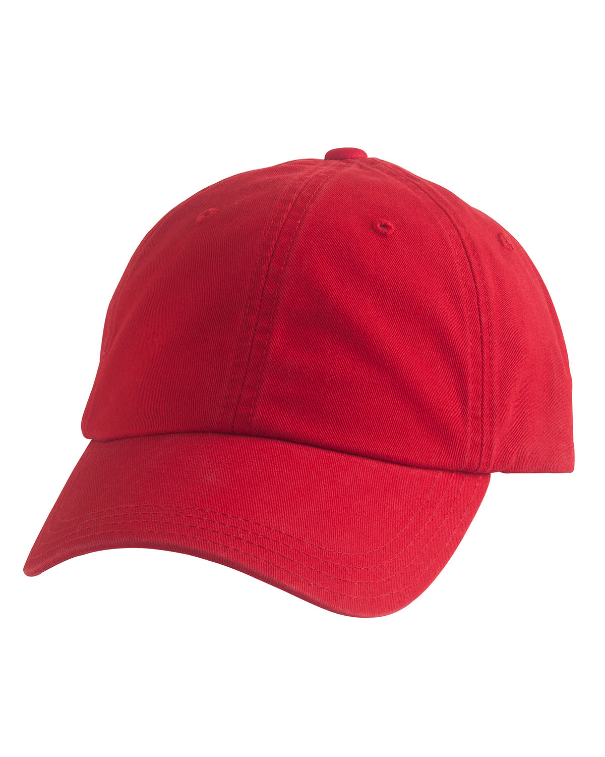 Alternative Basic Chino Twill Cap RED 