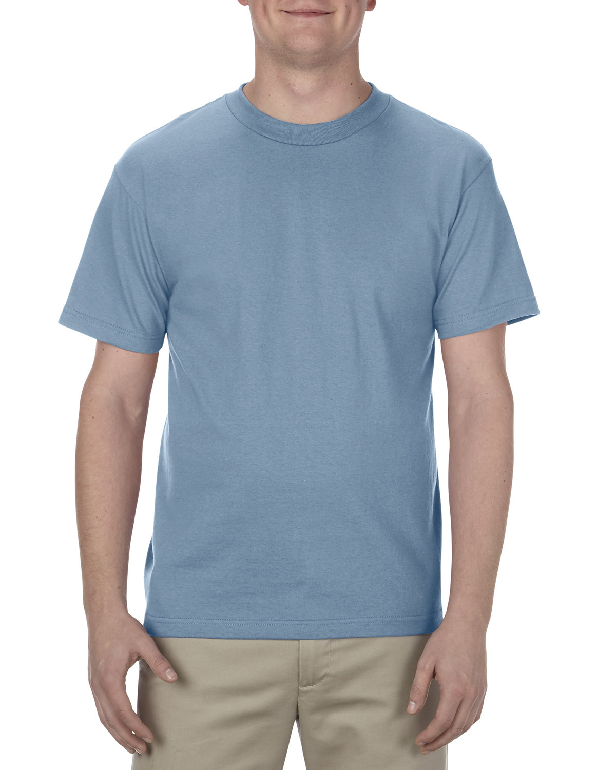 Alstyle Adult 6.0 oz., 100% Cotton T-Shirt SLATE 