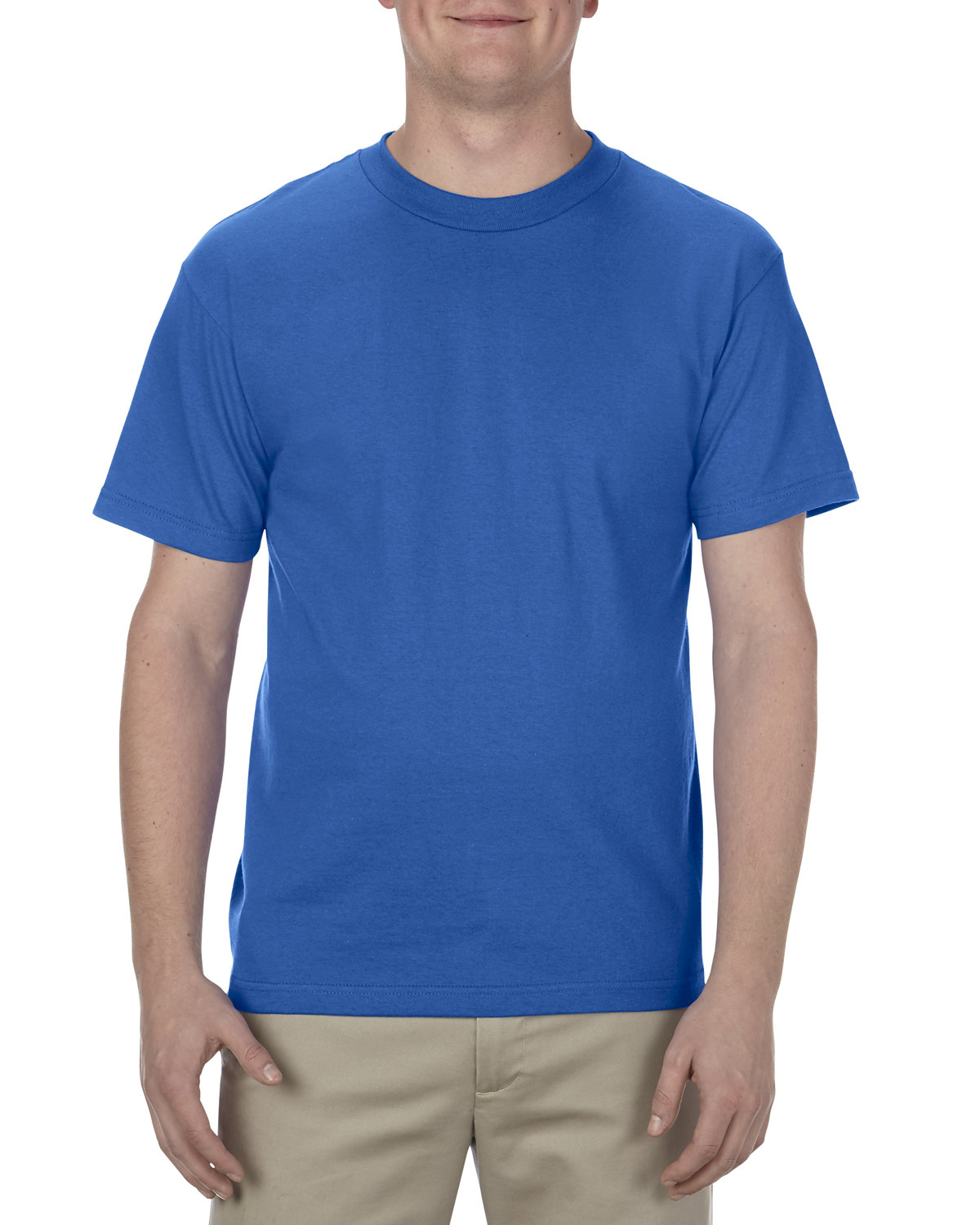 Alstyle Adult 6.0 oz., 100% Cotton T-Shirt ROYAL 