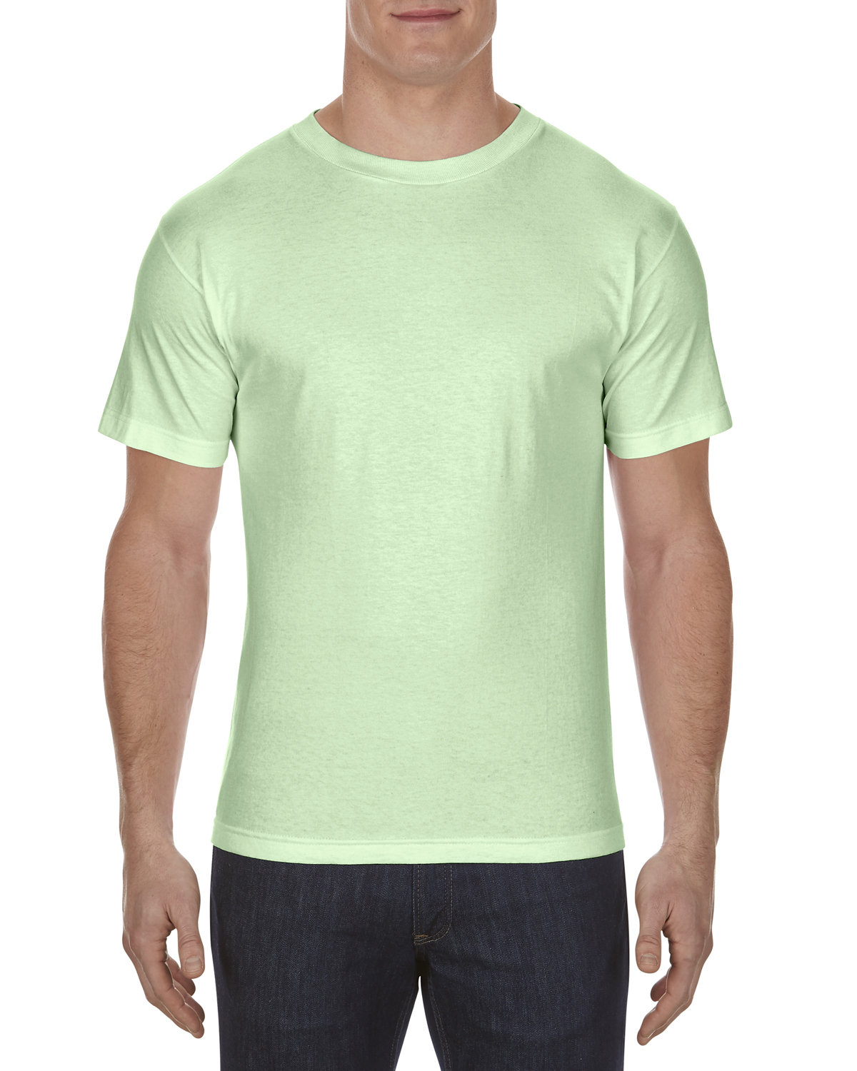 American Apparel Adult 6.0 oz., 100% Cotton T-Shirt MINT 
