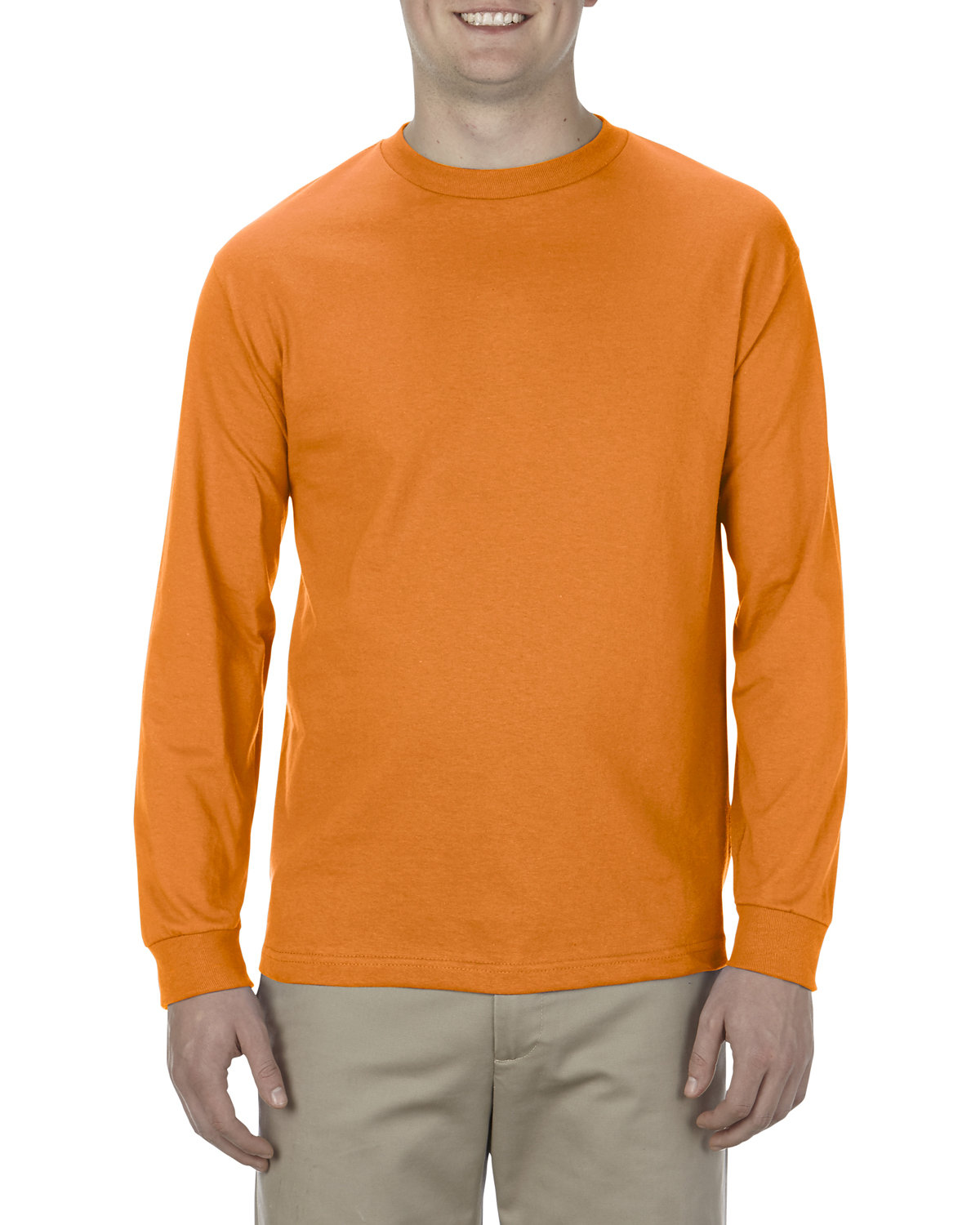 American Apparel 1304 Unisex Heavyweight Cotton Long Sleeve T-Shirt - T- shirt.ca