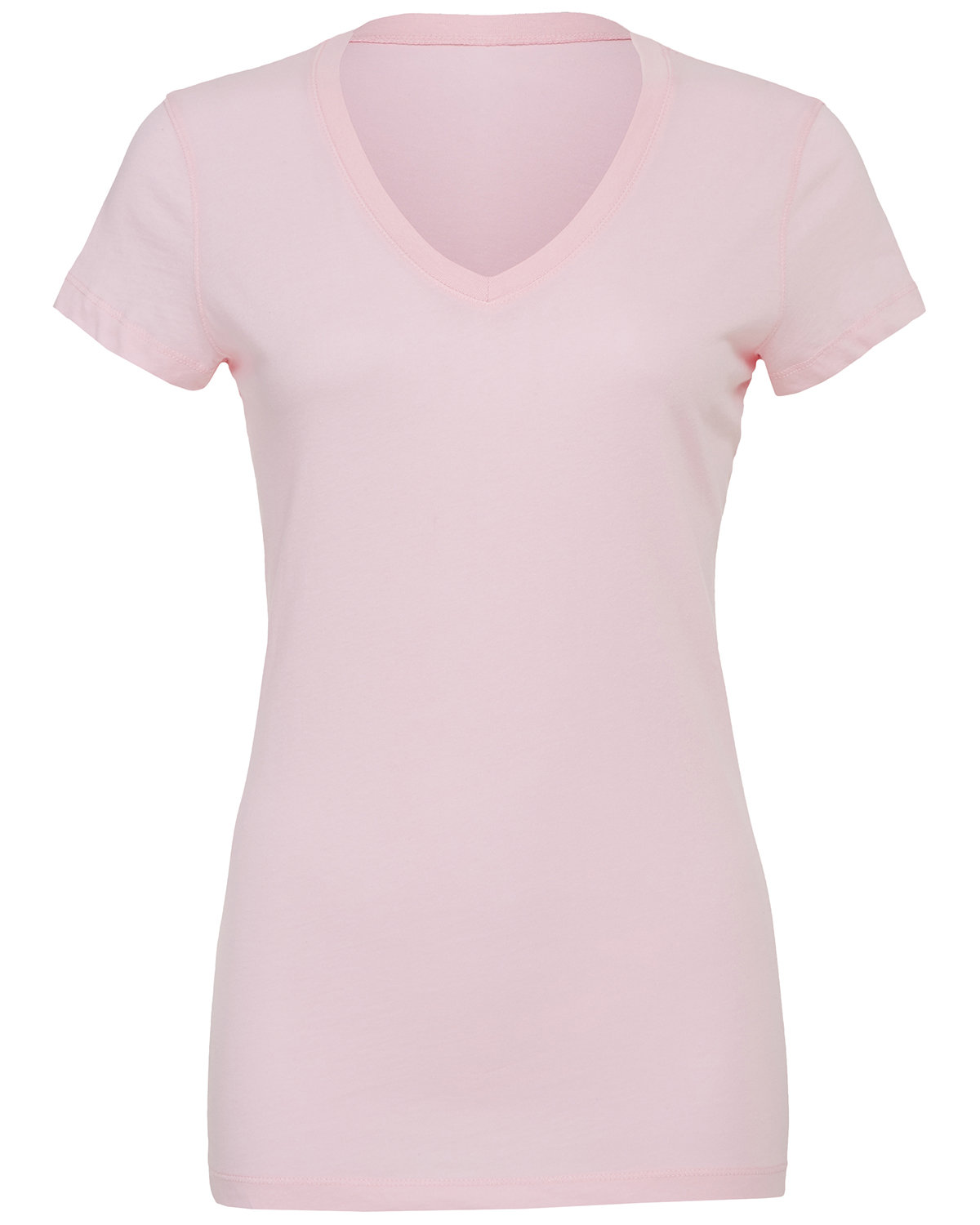 Bella + Canvas Ladies' Jersey Short-Sleeve V-Neck T-Shirt | alphabroder