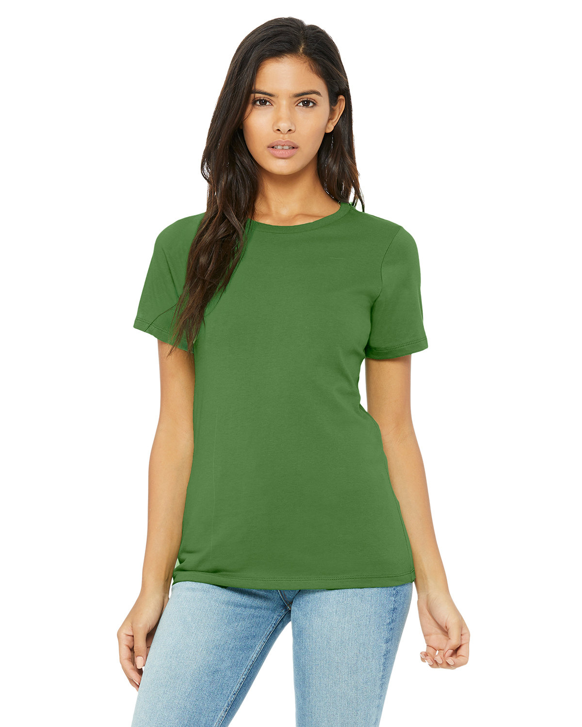 Bella + Canvas Ladies' Relaxed Jersey Short-Sleeve T-Shirt leaf 