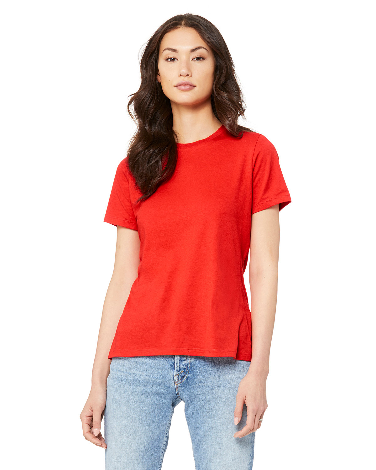 Bella + Canvas Ladies' Relaxed Jersey Short-Sleeve T-Shirt poppy 