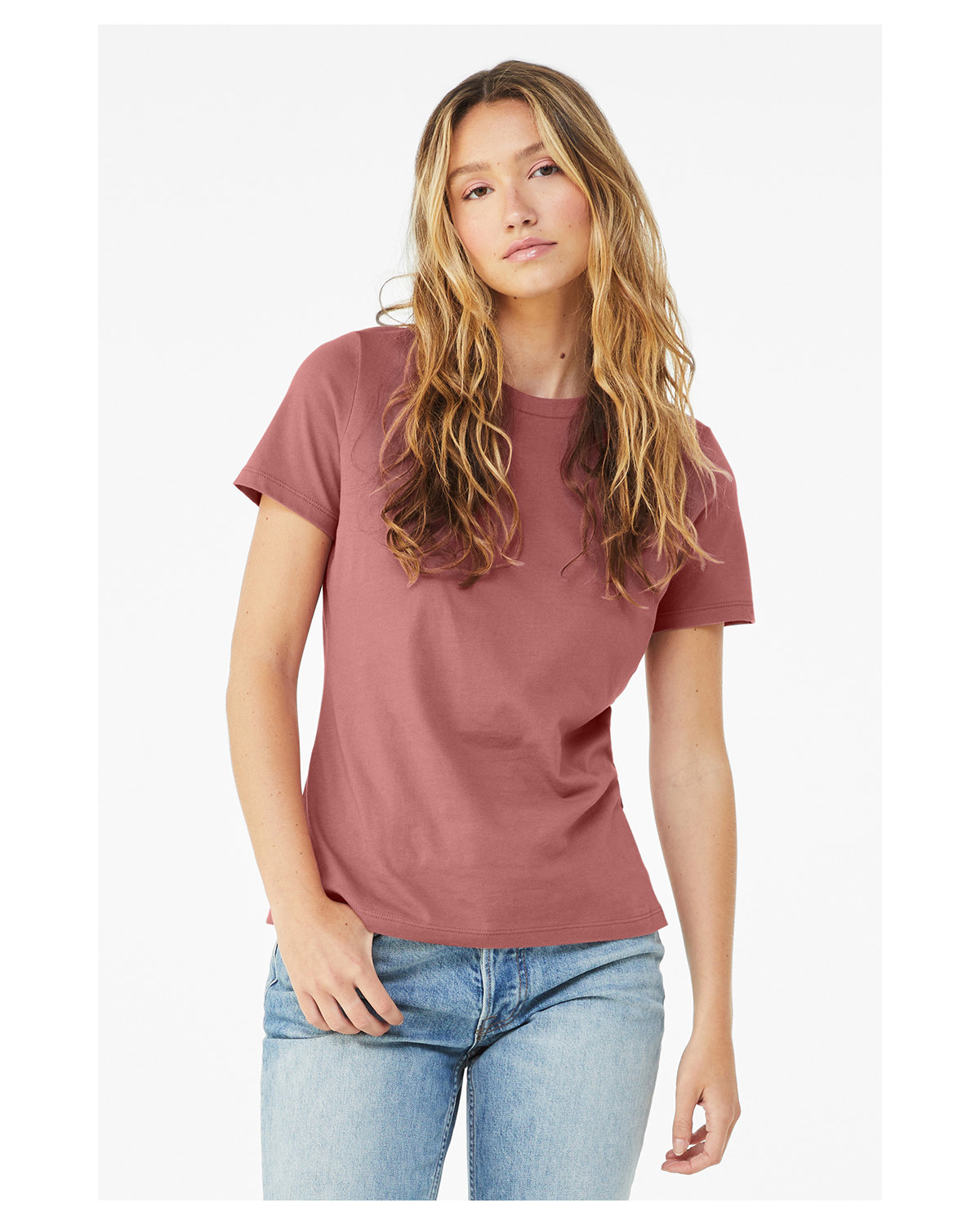 Bella + Canvas Ladies' Relaxed Jersey Short-Sleeve T-Shirt mauve 