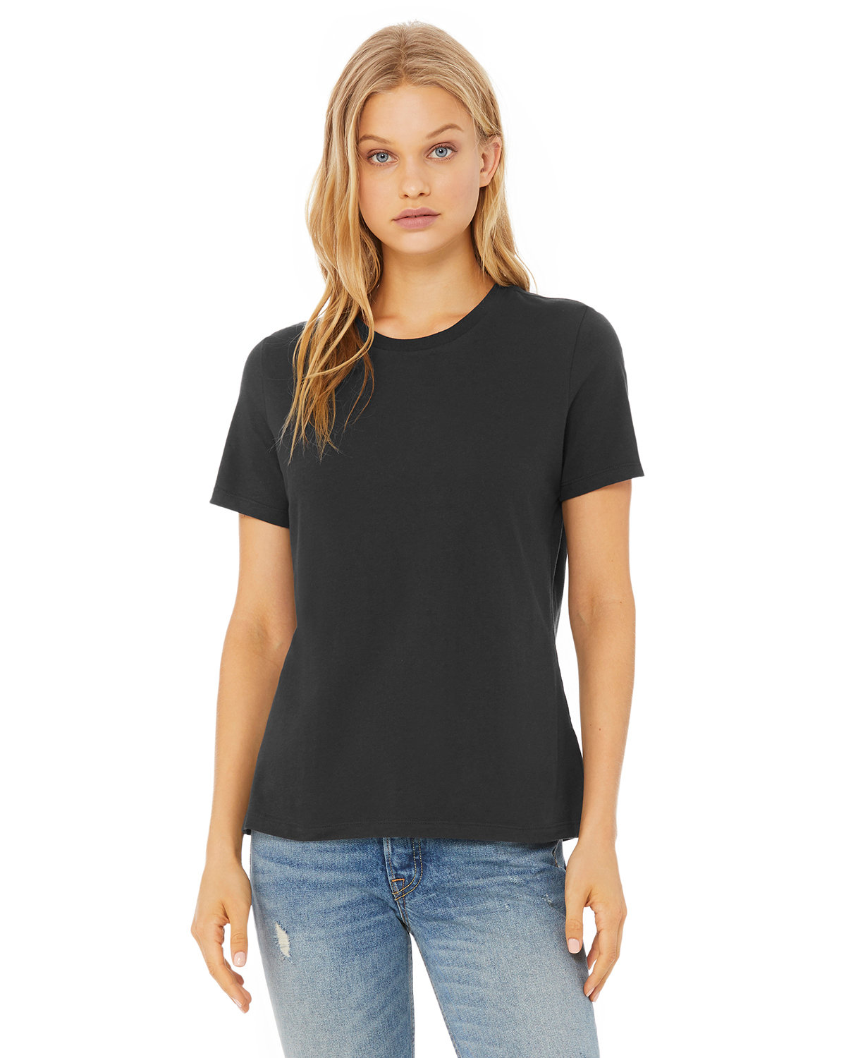 Bella + Canvas Ladies' Relaxed Jersey Short-Sleeve T-Shirt DARK GREY 