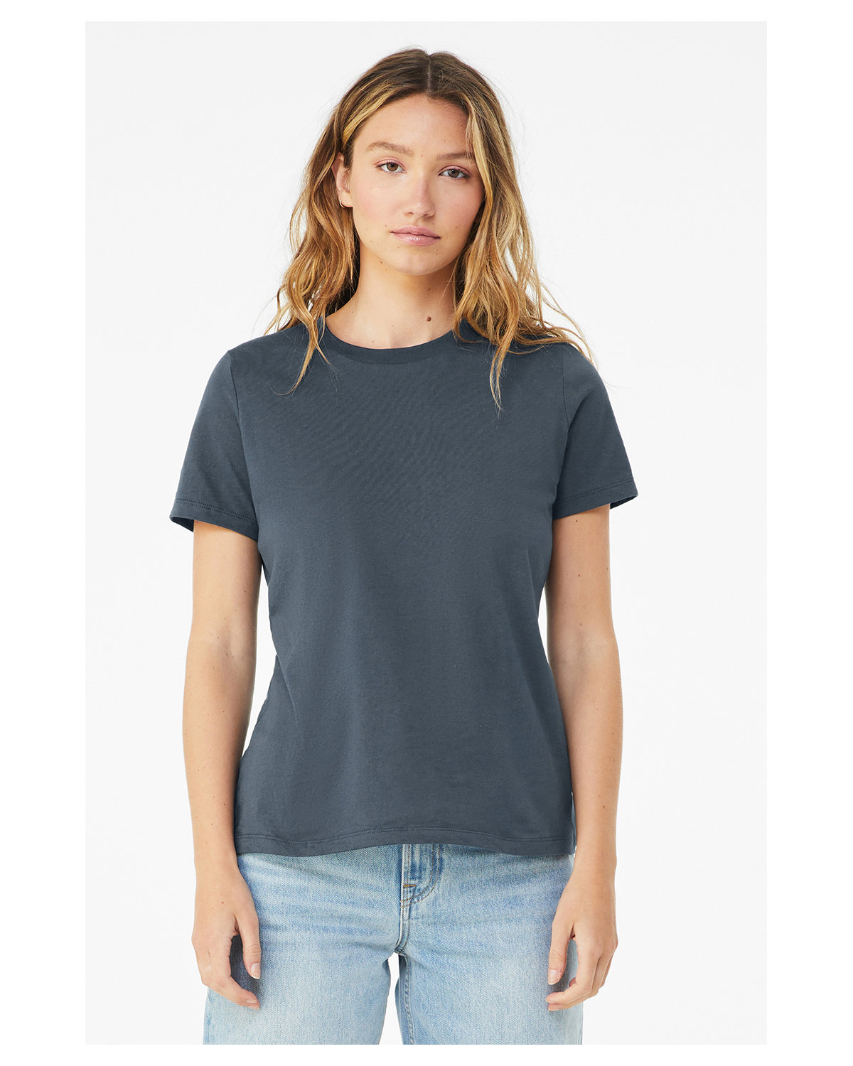 Bella + Canvas Ladies' Relaxed Jersey Short-Sleeve T-Shirt vintage navy 