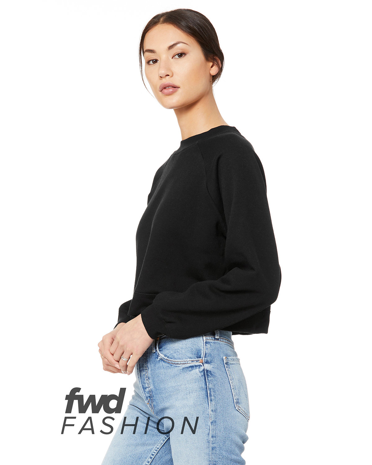 Bella + Canvas FWD Fashion Ladies' Raglan Pullover Fleece | alphabroder