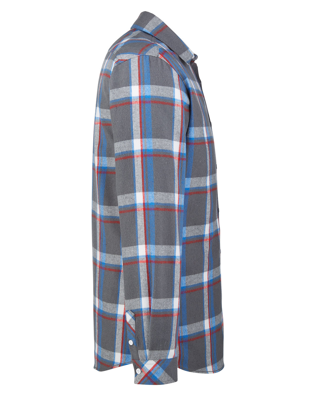 Burnside Woven Plaid Flannel With Biased Pocket | alphabroder