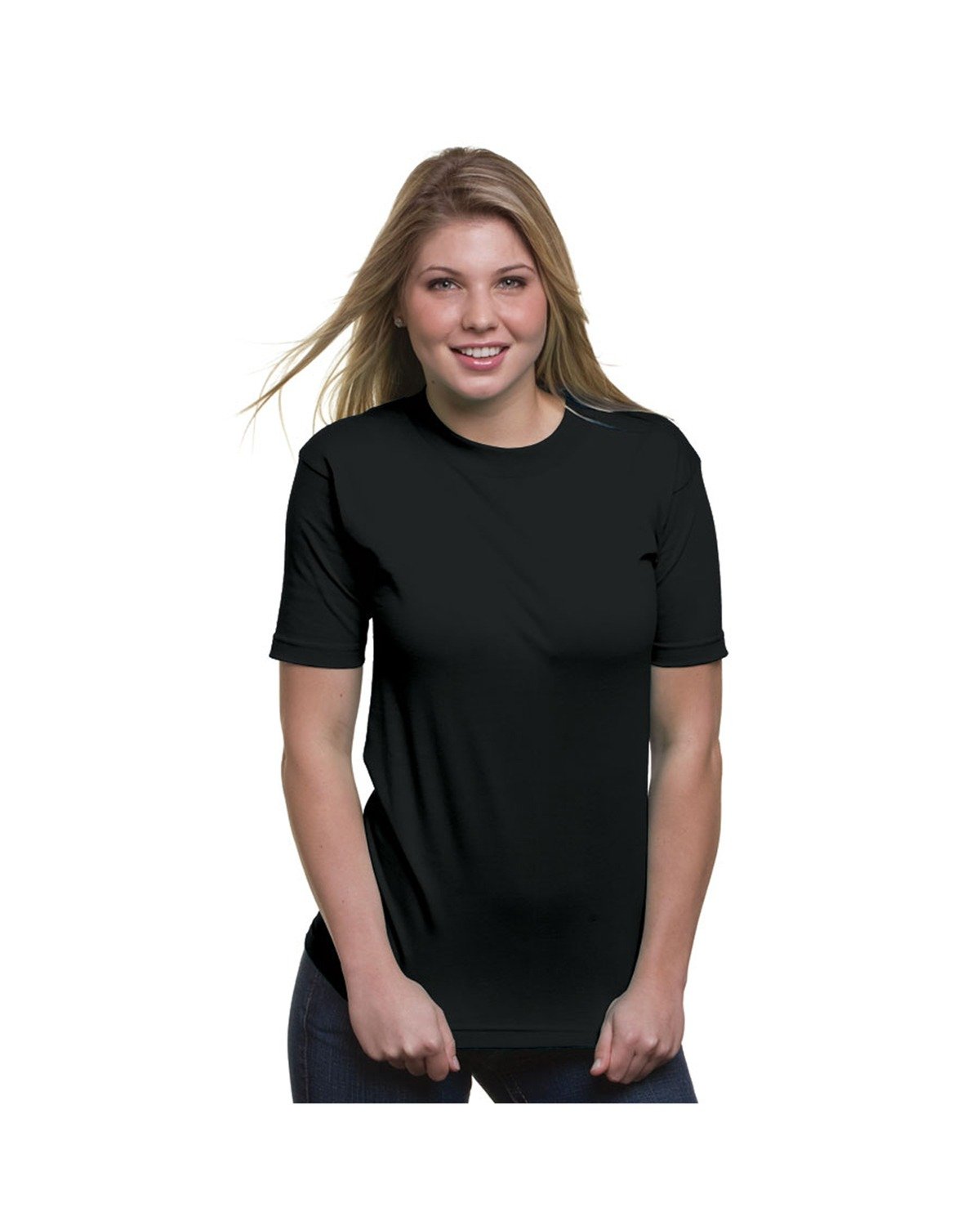 Bayside Unisex Union-Made T-Shirt BLACK 