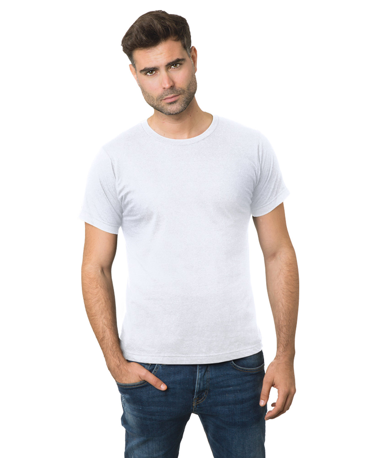 Bayside Unisex 4.2 oz., 100% Cotton Fine Jersey T-Shirt | alphabroder