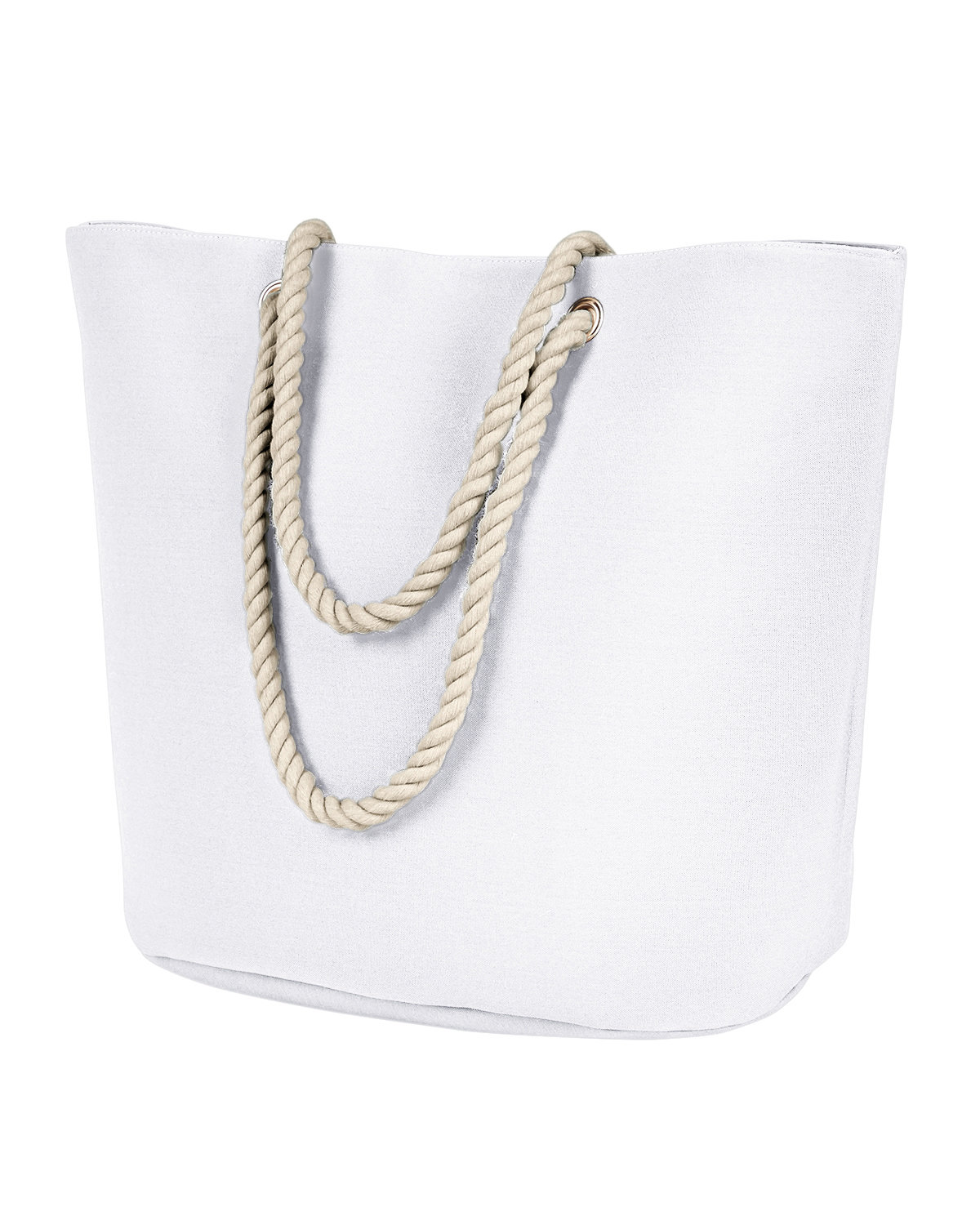 BAGedge Polyester Canvas Rope Tote | alphabroder