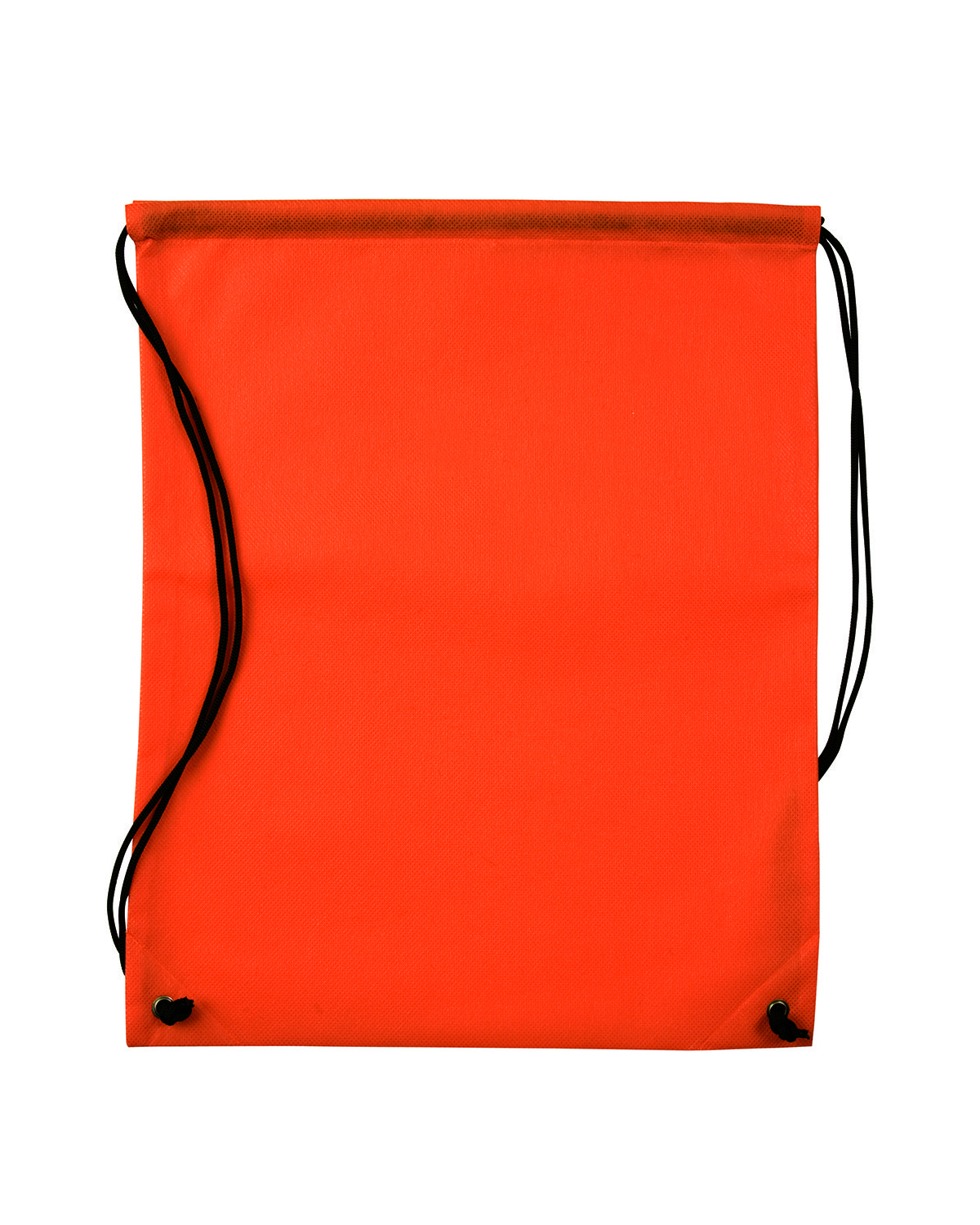 Prime Line Non-Woven Drawstring Cinch-Up Backpack orange 
