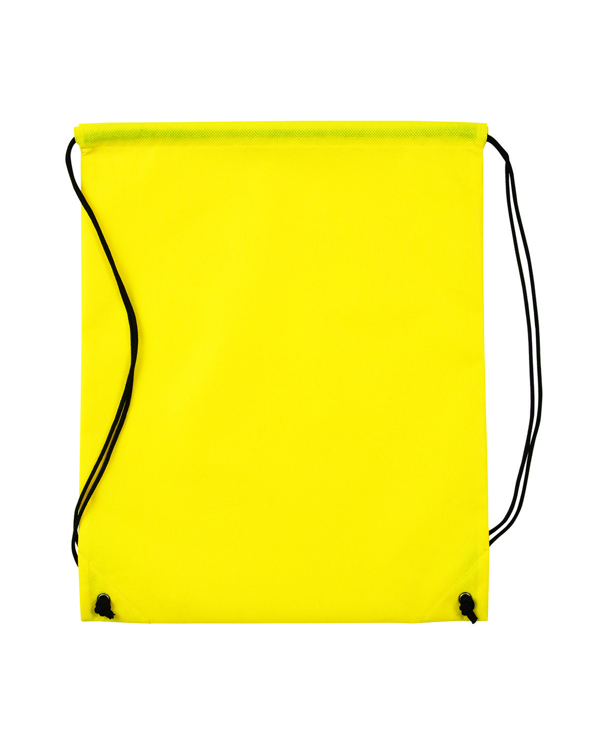 Prime Line Non-Woven Drawstring Cinch-Up Backpack yellow 