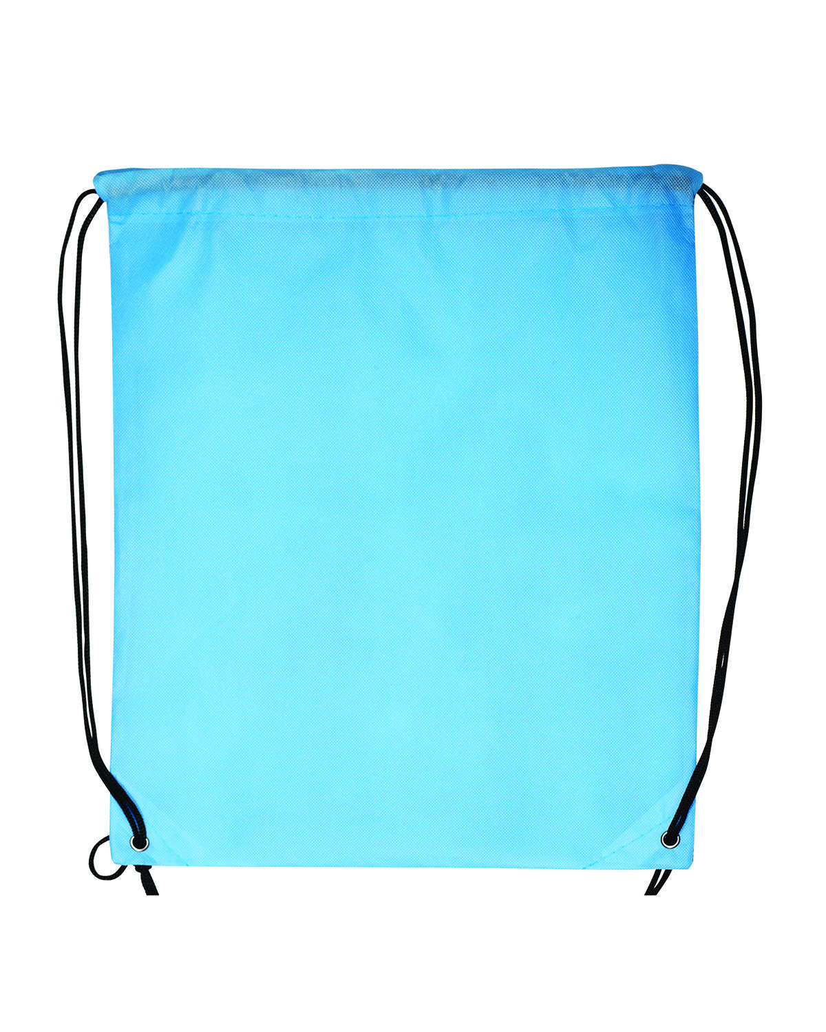 Prime Line Non-Woven Drawstring Cinch-Up Backpack carolina blue 