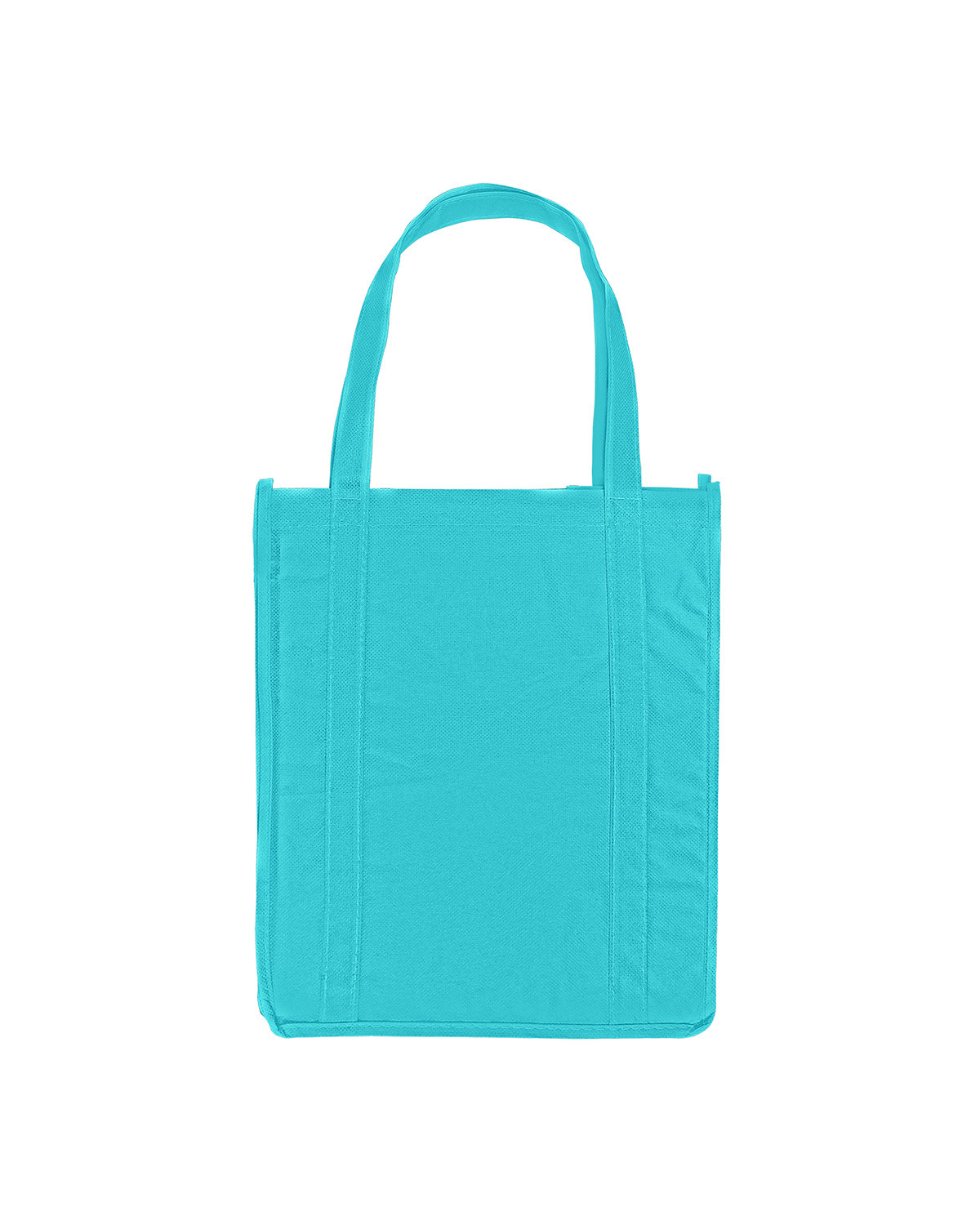 Prime Line Atlas Non-Woven Grocery Tote teal 
