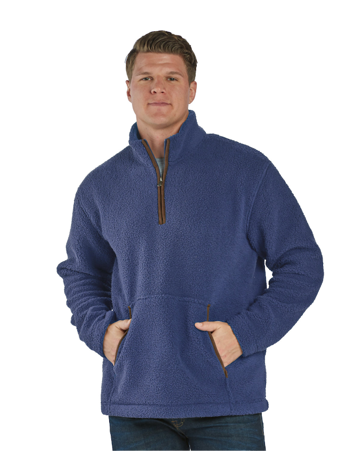 Boxercraft Men's Everest Pile Fleece Half-Zip Pullover | alphabroder