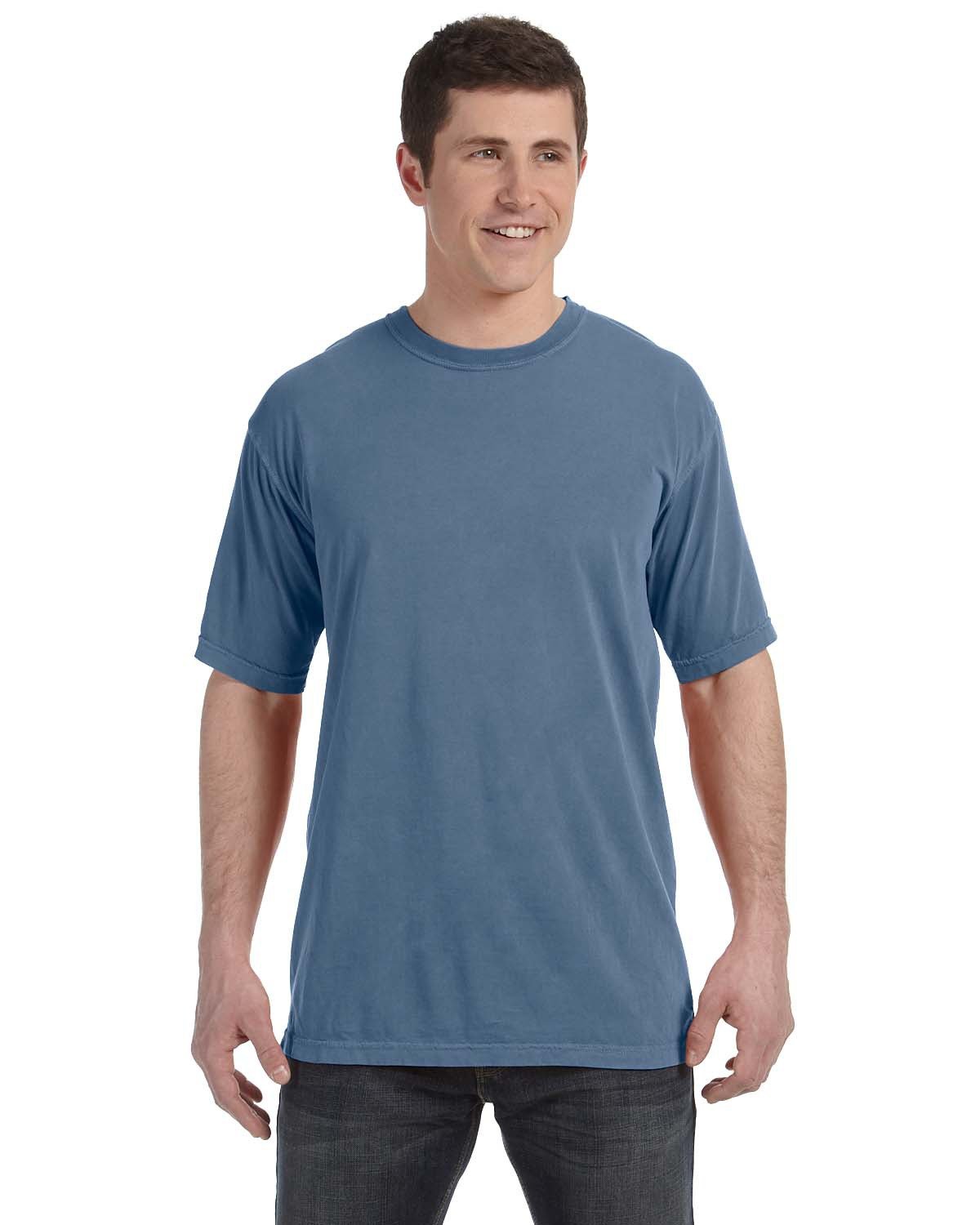 Comfort Colors Adult Lightweight T-Shirt BLUE JEAN 