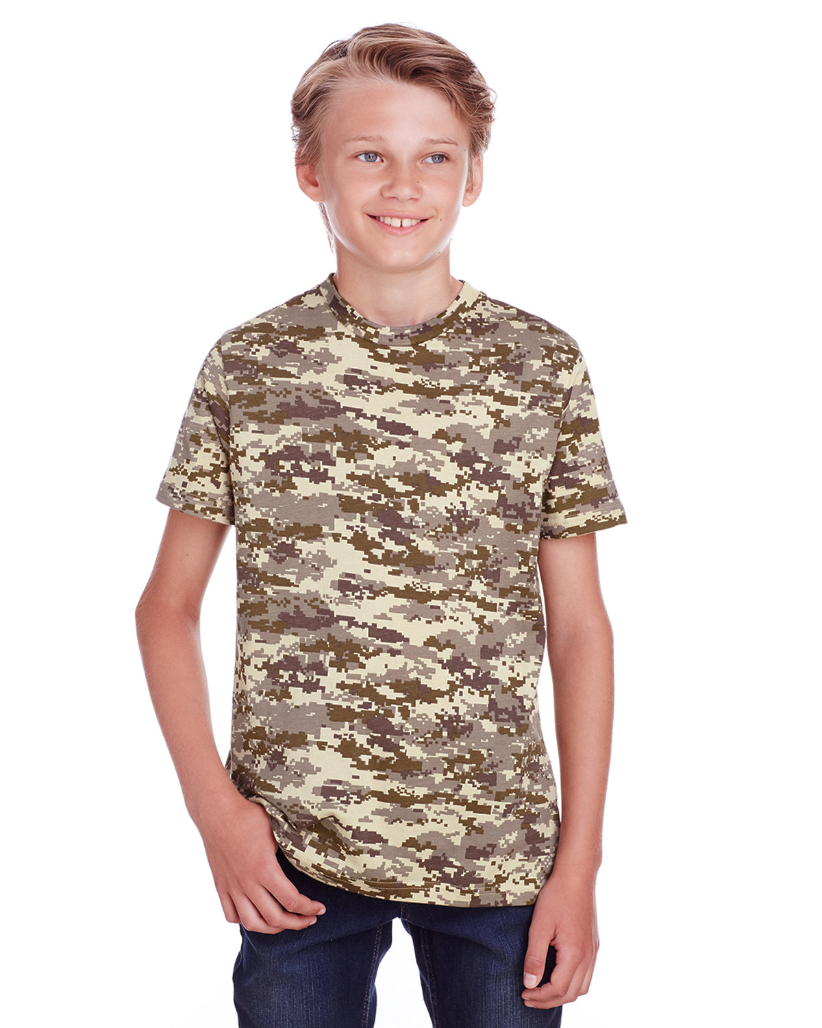 Code Five Youth Camo T-Shirt SAND DIGITAL 