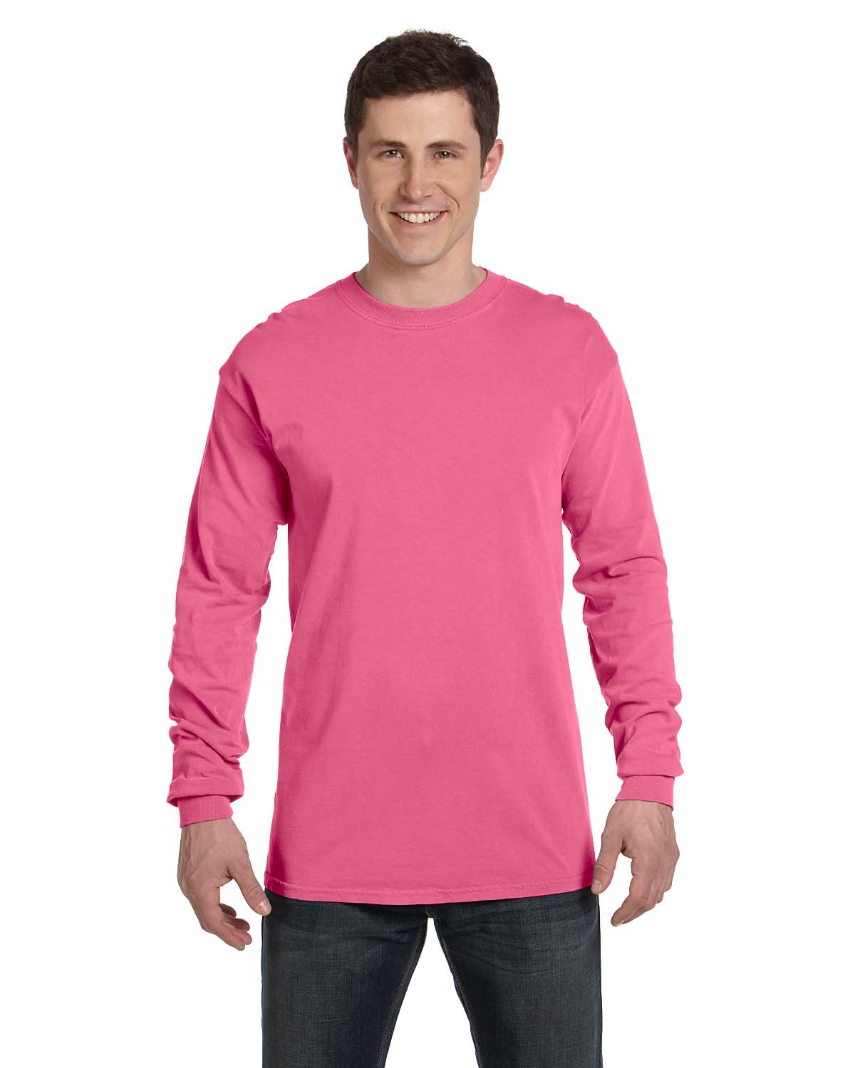 Comfort Colors Adult Heavyweight Long-Sleeve T-Shirt CRUNCHBERRY 