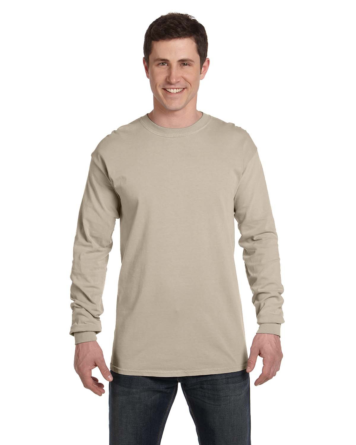 Comfort Colors Adult Heavyweight Long-Sleeve T-Shirt SANDSTONE 