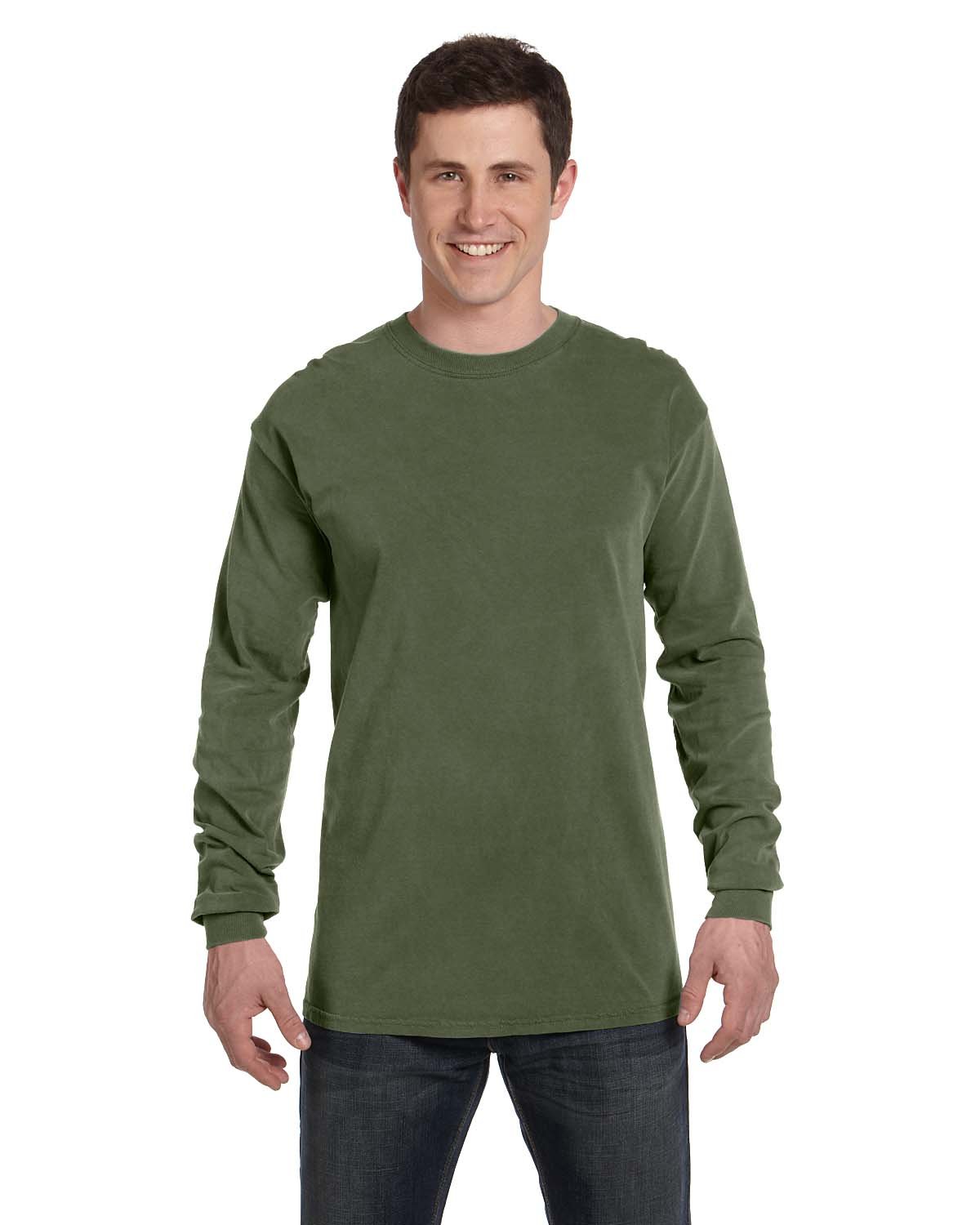 Comfort Colors Adult Heavyweight Long-Sleeve T-Shirt HEMP 